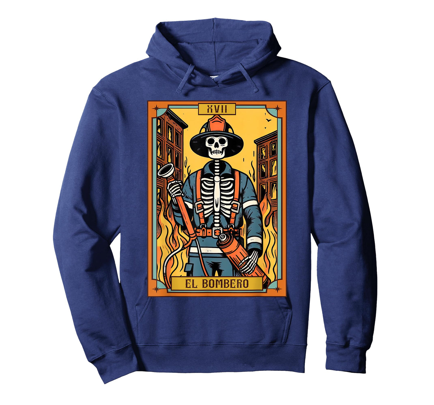 El Bombero Firefighter Fireman Firefighter Tarot Card T-Shirt