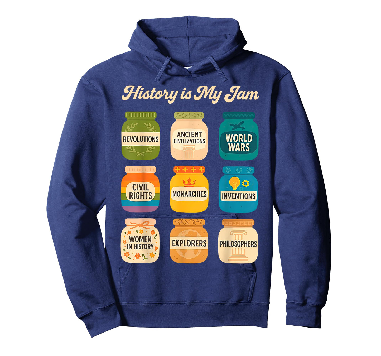 History Is My Jam Social Studies Teacher Back To School T-Shirt