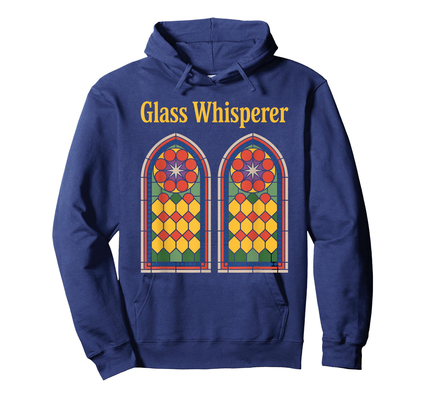 Glass Whisperer, Stained Glass Mosaic Art Window Hanging T-Shirt