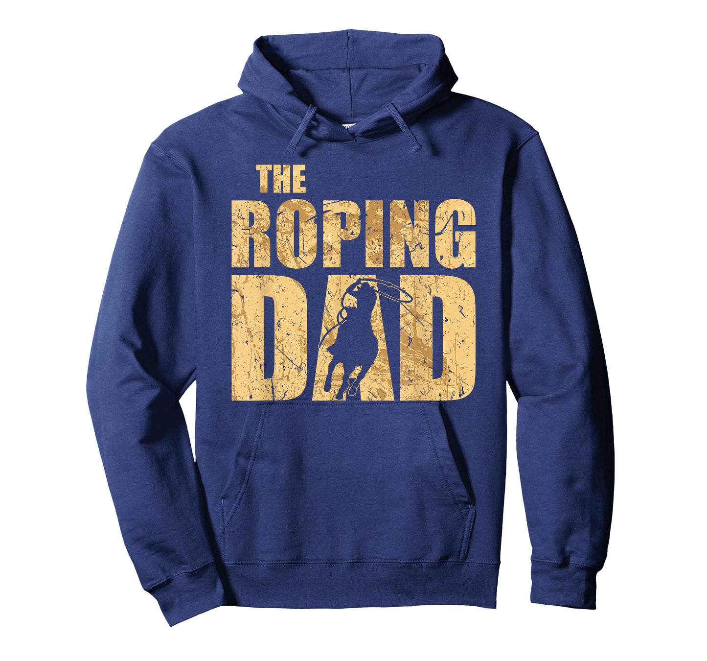 Team Roping Dad Cowboy Fathers Day Rodeo Calf Roping T-Shirt