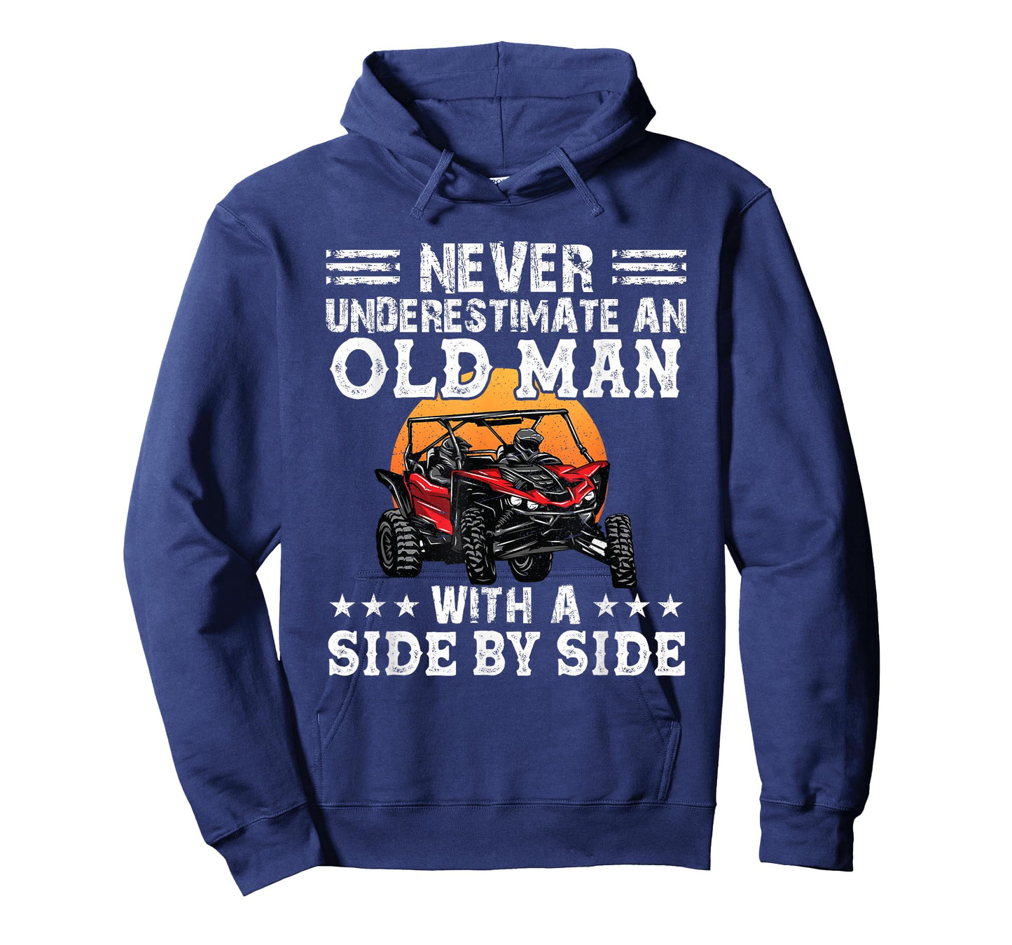 Never Underestimate An Old Man With A Side By Side SXS UTV T-Shirt