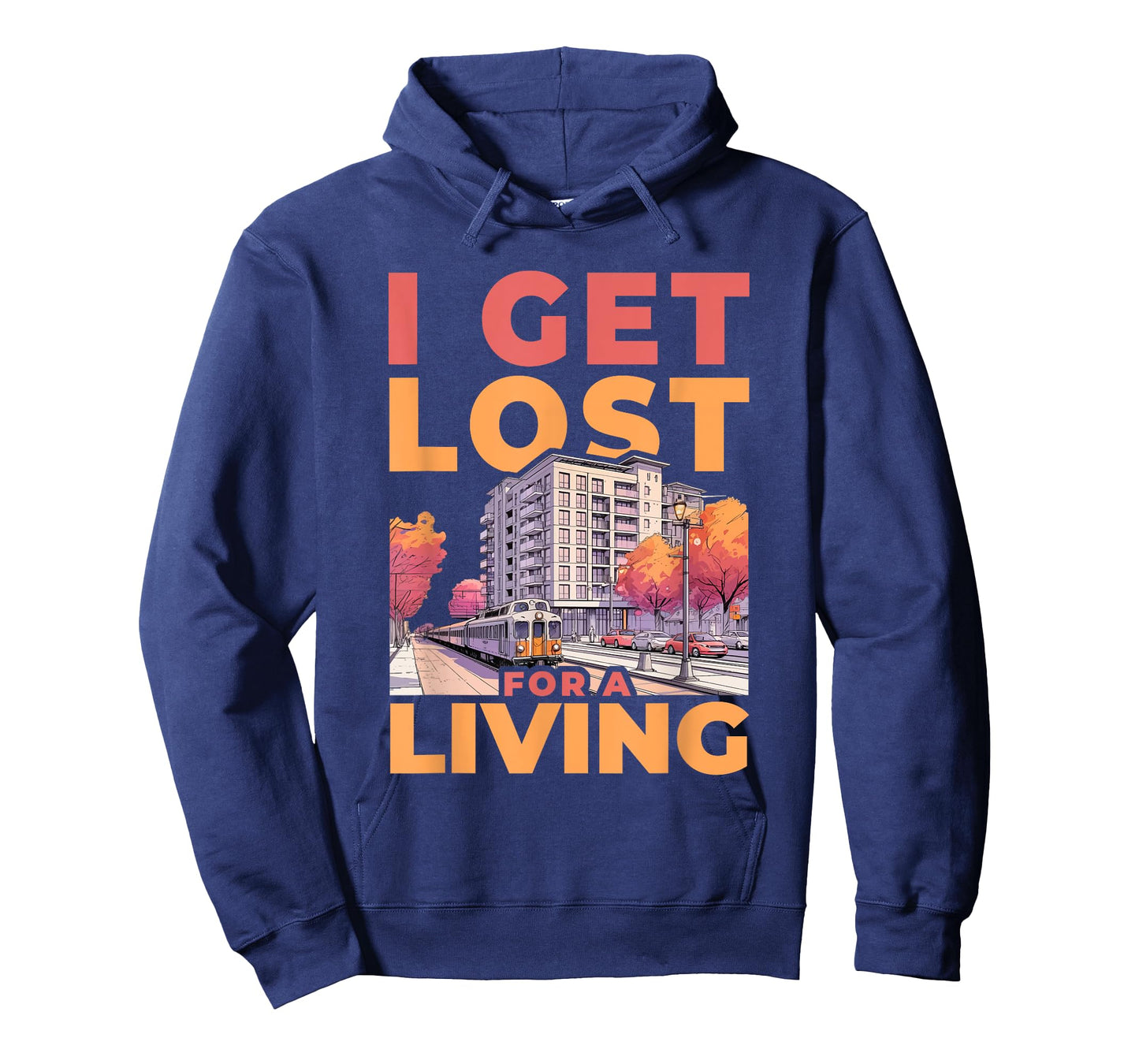 I Get Lost for A Living Funny Real Estate Agent T-Shirt