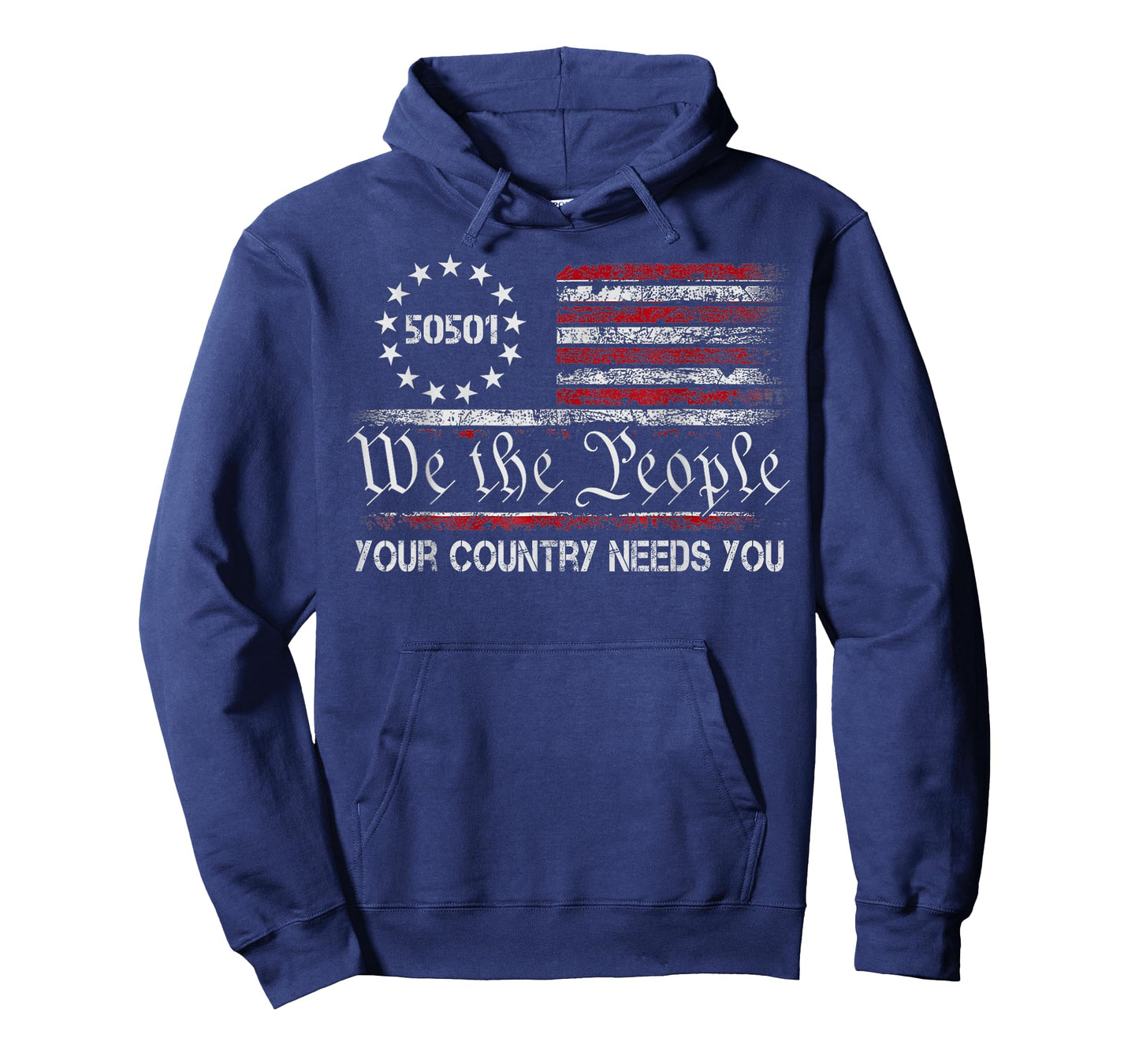 50501 Shirt Your Country Needs You American Flag T-Shirt