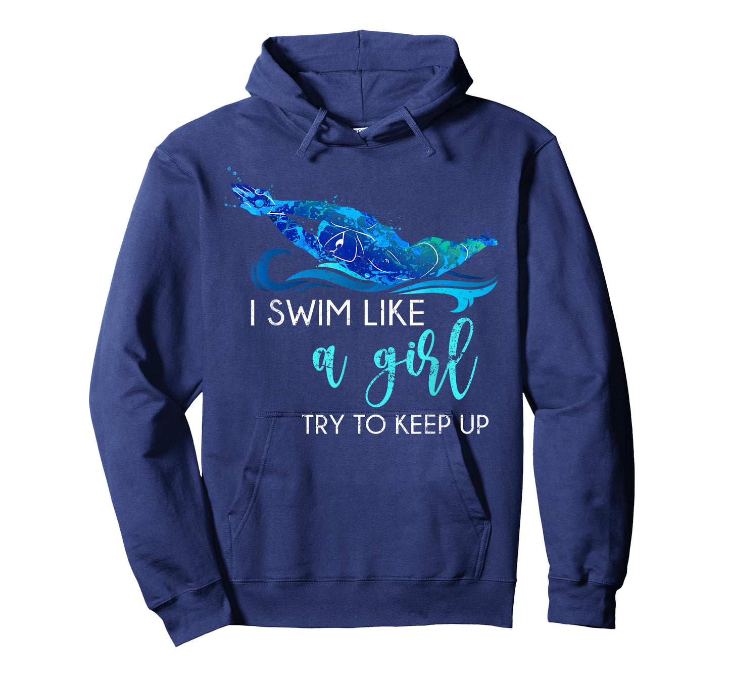 Swimmer Girls Women Swim Sport Athlete Funny Swimming T-Shirt
