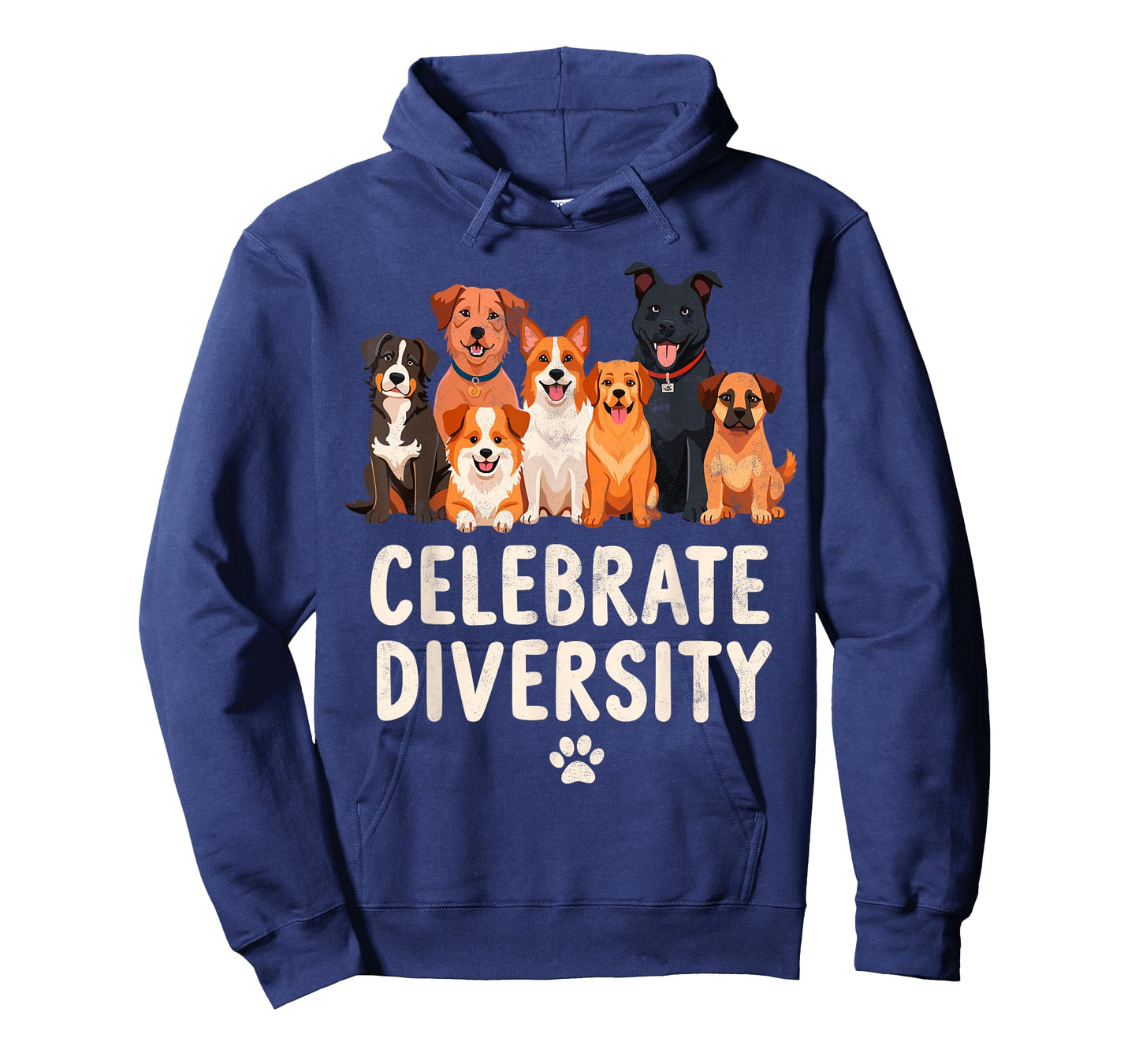 Celebrate Diversity Puppy Dogs Parents Funny Dog Joke Humor T-Shirt for Men Women