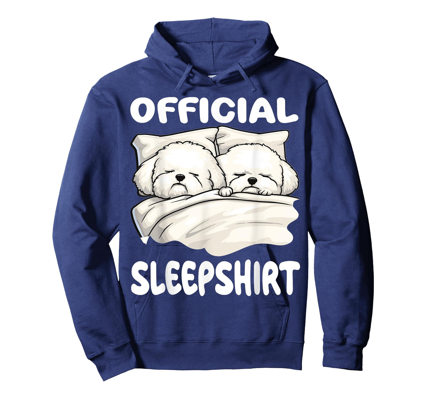 Bichon Frise Dog Official Sleepshirt Pajamas Nightgown T-Shirt for Men Women Kids
