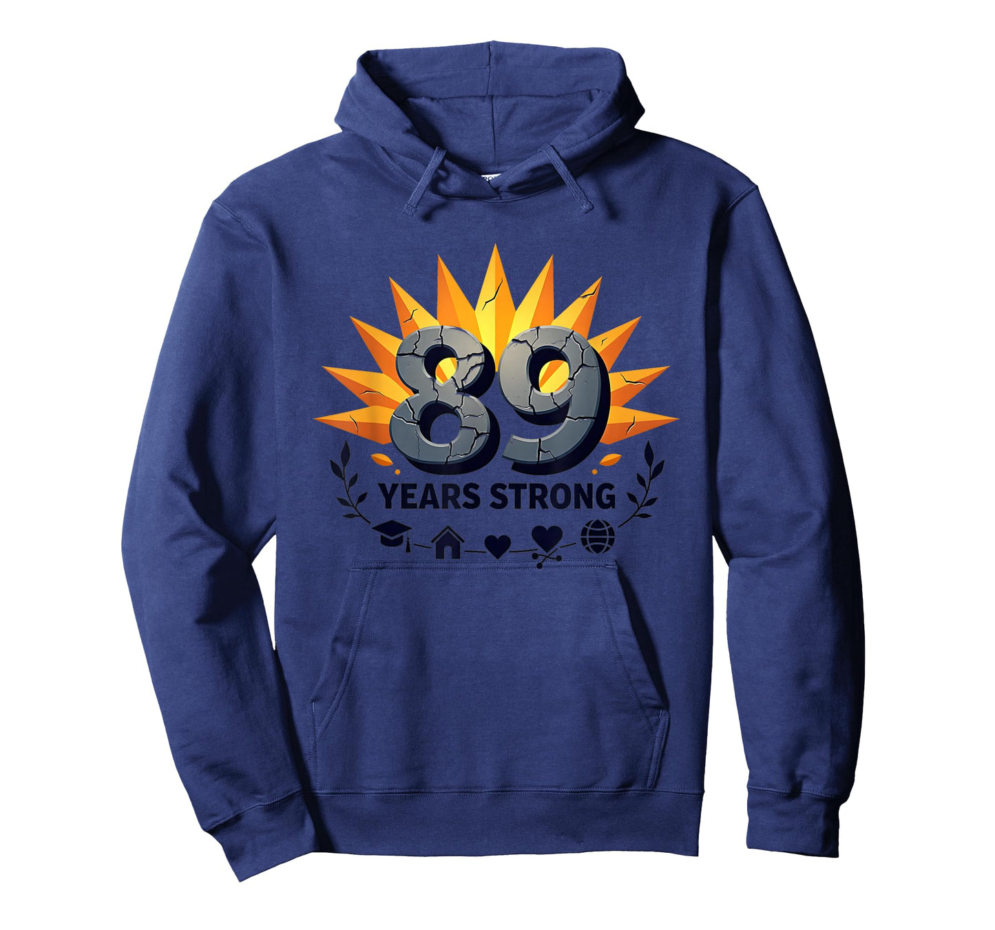 89 Years Strong Birthday Gift for Seniors Celebration T-Shirt