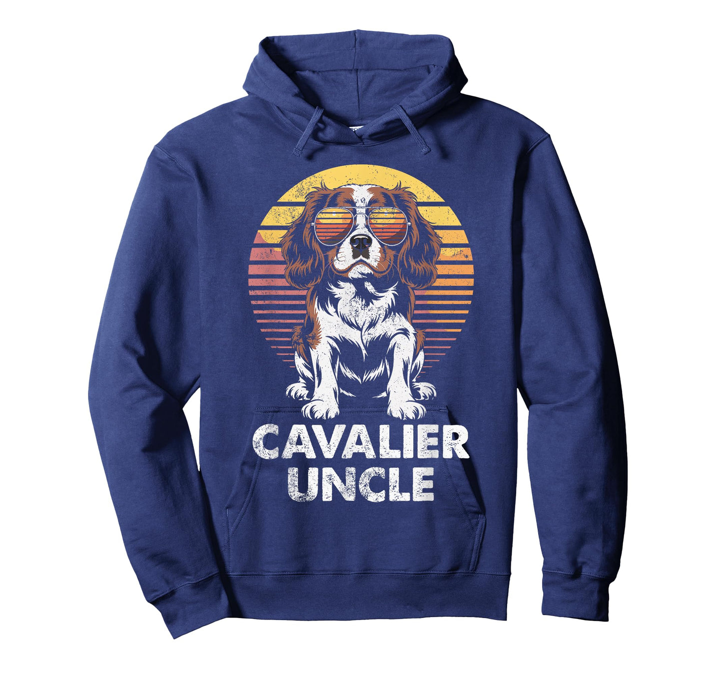 Cavalier King Charles Spaniel Uncle Vintage Dog Owner T-Shirt