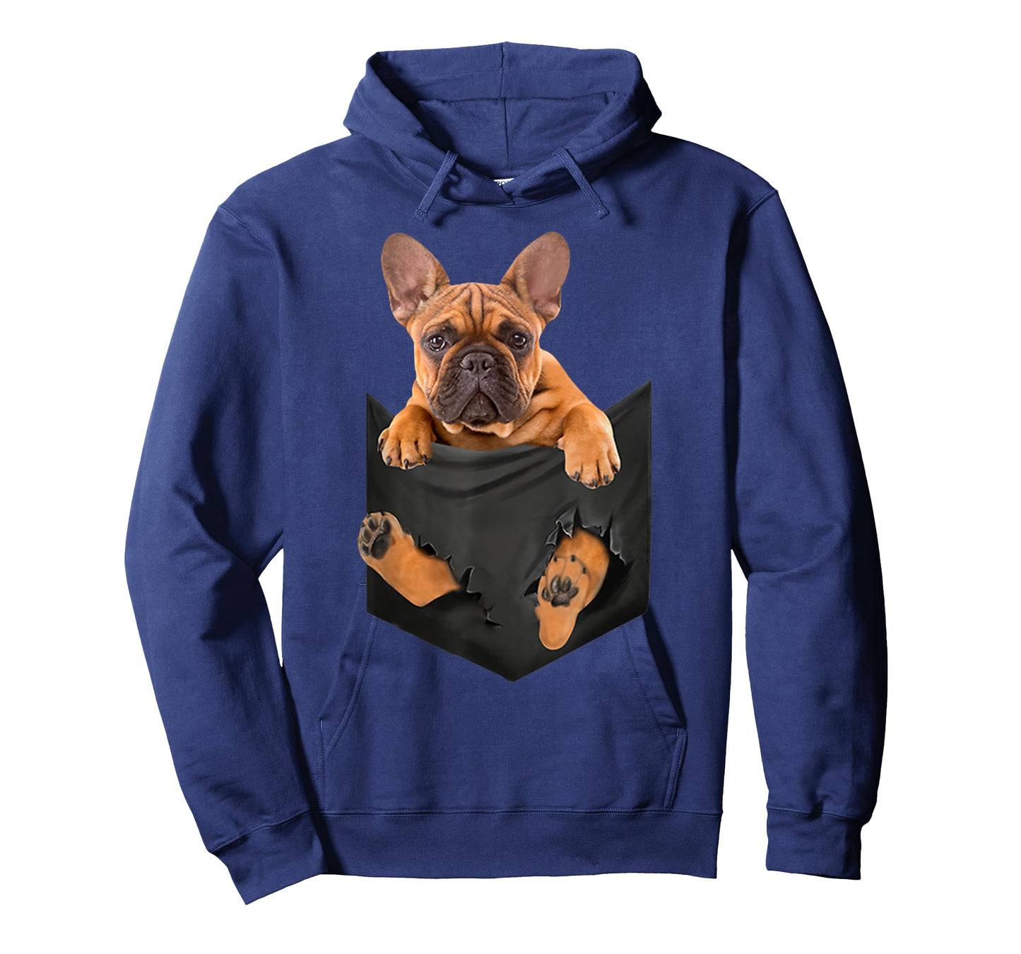 Funny French Bulldog in Your Pocket for dog Lovers T-Shirt