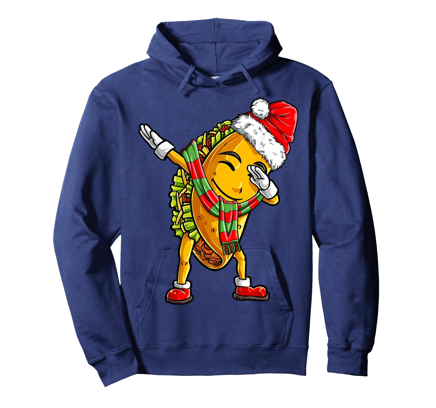 Dabbing Taco Santa Christmas Kids Boys Men Dab Xmas Gifts T-Shirt