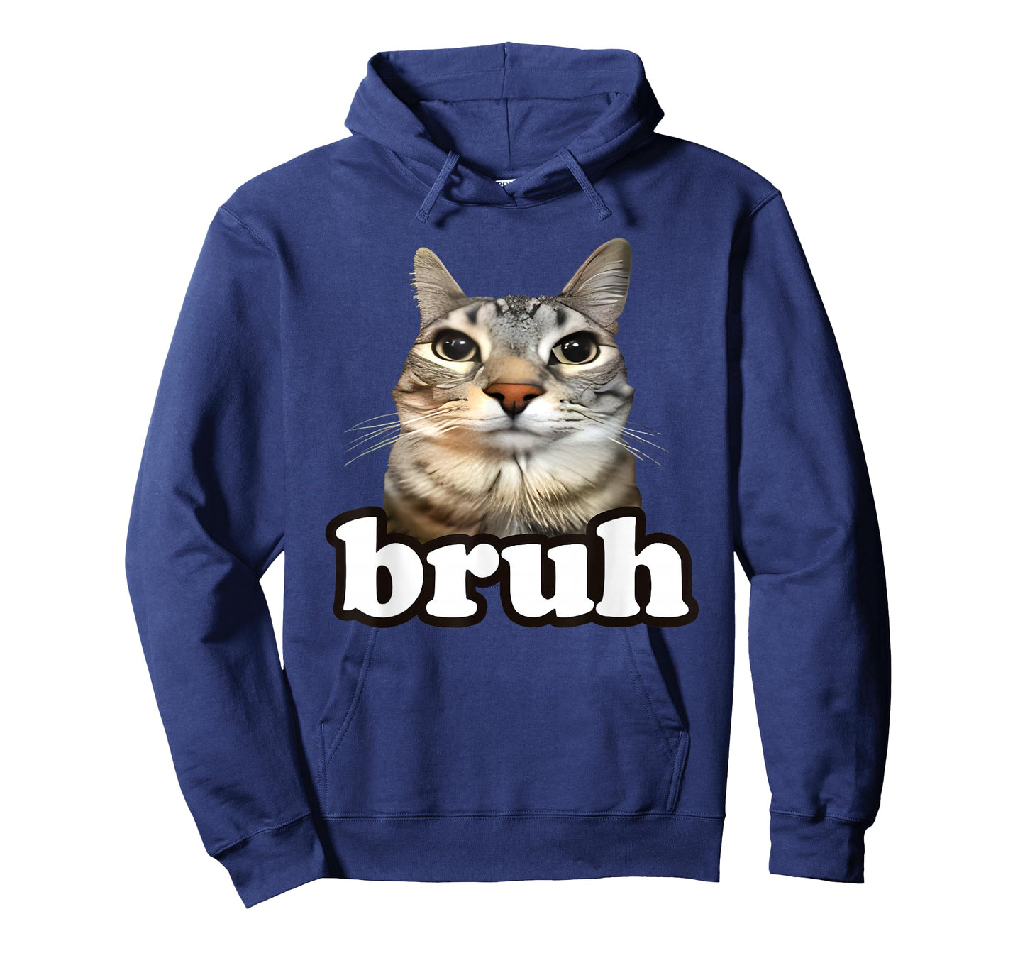 Funny Cat Bruh Meme Hilarious Kitten Lover Men Women Kids T-Shirt