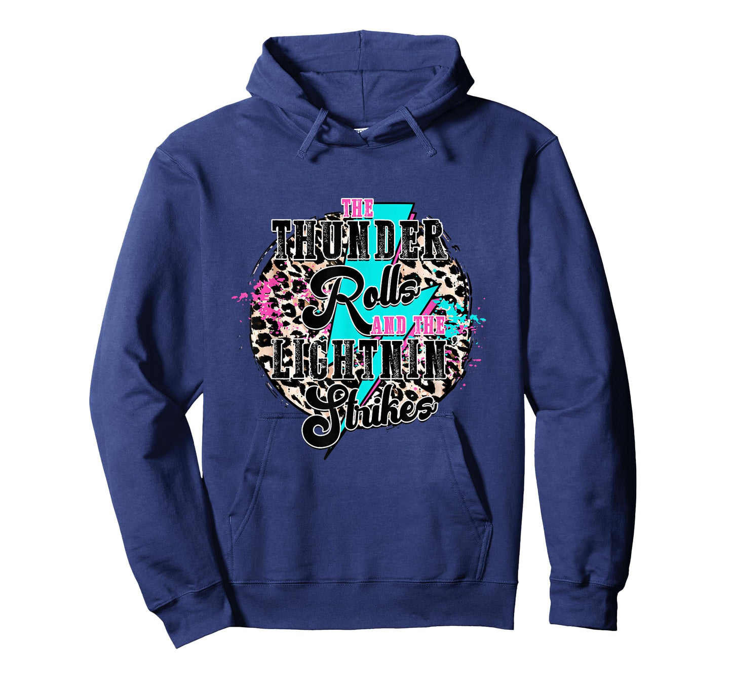 The Thunder Rolls And The Lightnin' Strikes Leopard T-Shirt
