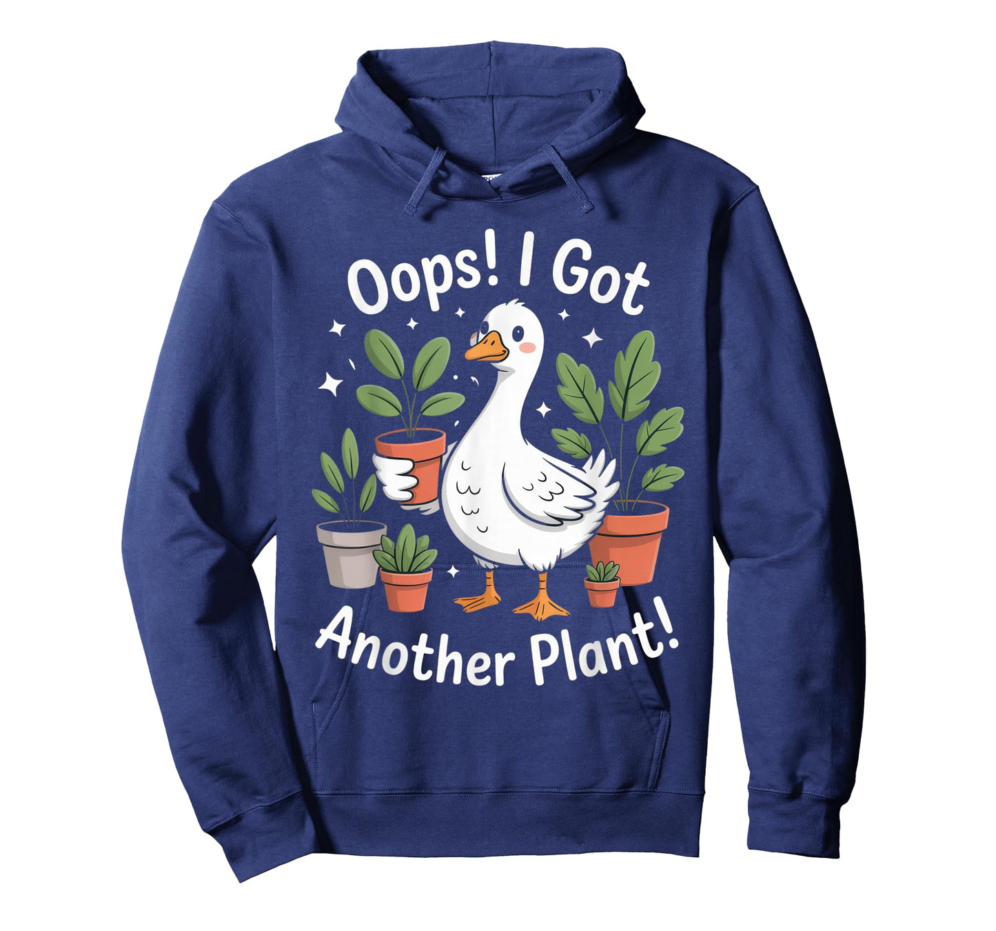 Oops I Got Another Plant Funny Goose Outfit for Plant Lovers T-Shirt