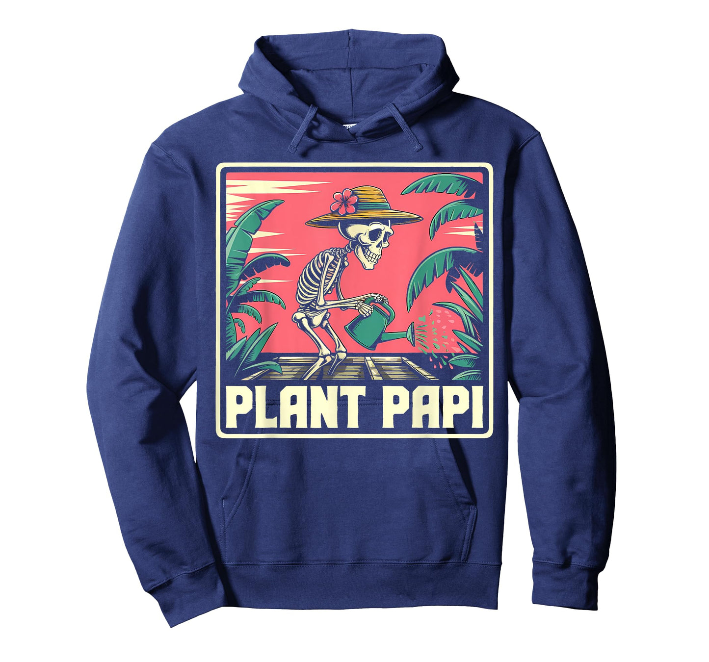 Vintage Halloween Plant Papi Daddy Gardener Men Women T-Shirt