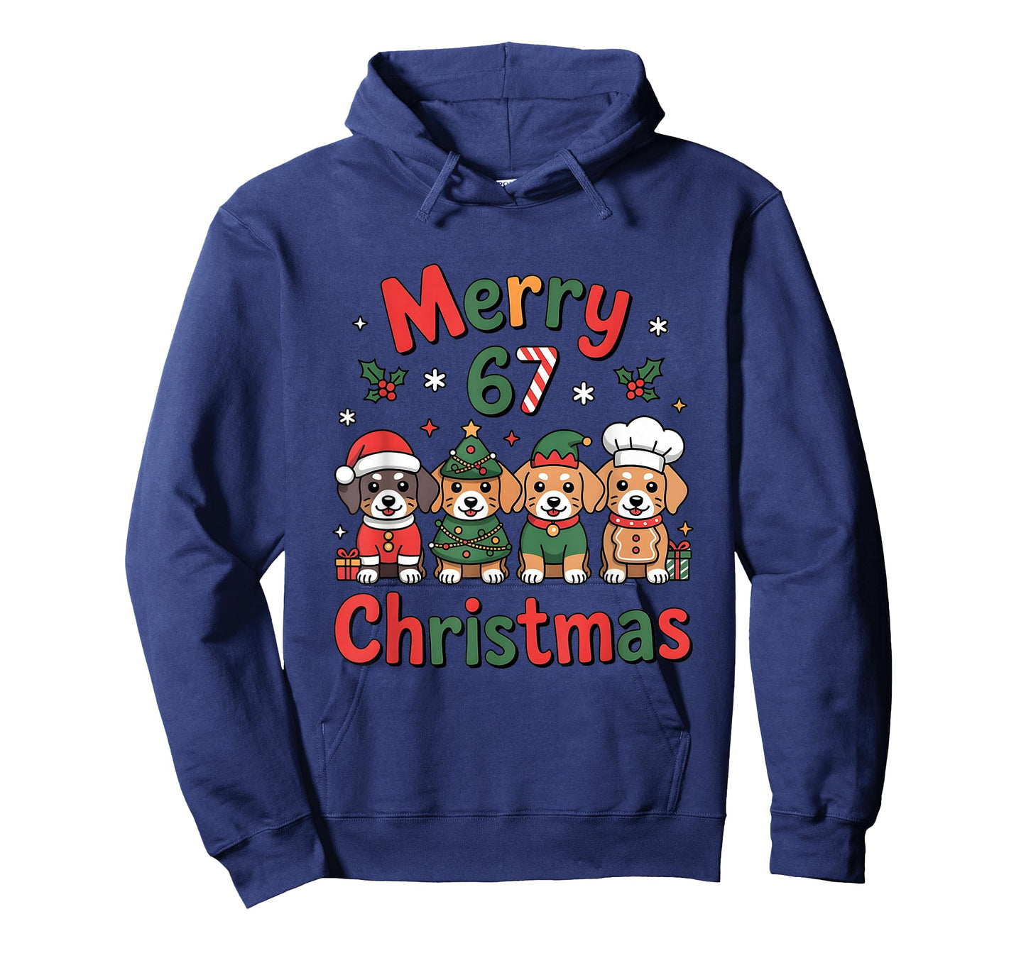 Cute Dachshund Christmas Design Funny Holiday Dog Art T-Shirt