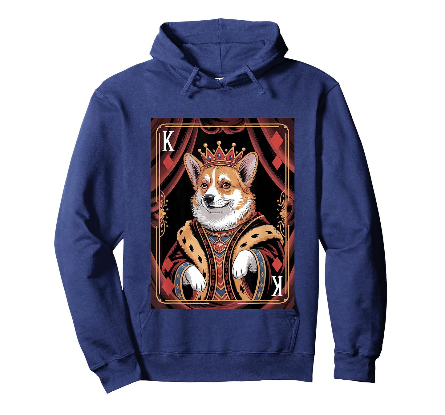 Welsh Corgi Playing Card King T-Shirt
