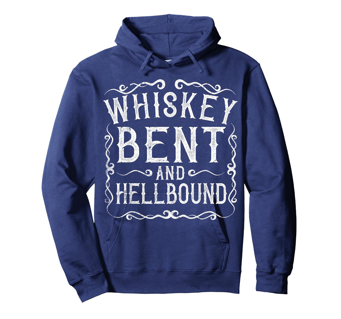 Whiskey Bent And Hellbound Shirt Country Biker Bourbon Gift T-Shirt