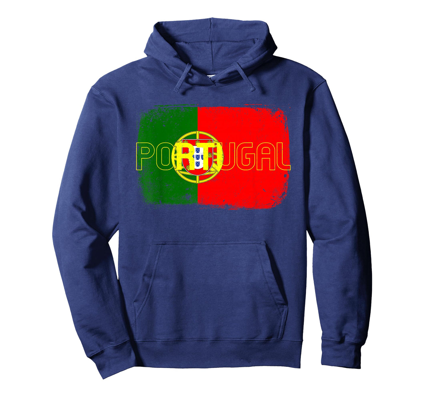 Portugal National Flag Vintage Grunge Portuguese 2026 T-Shirt