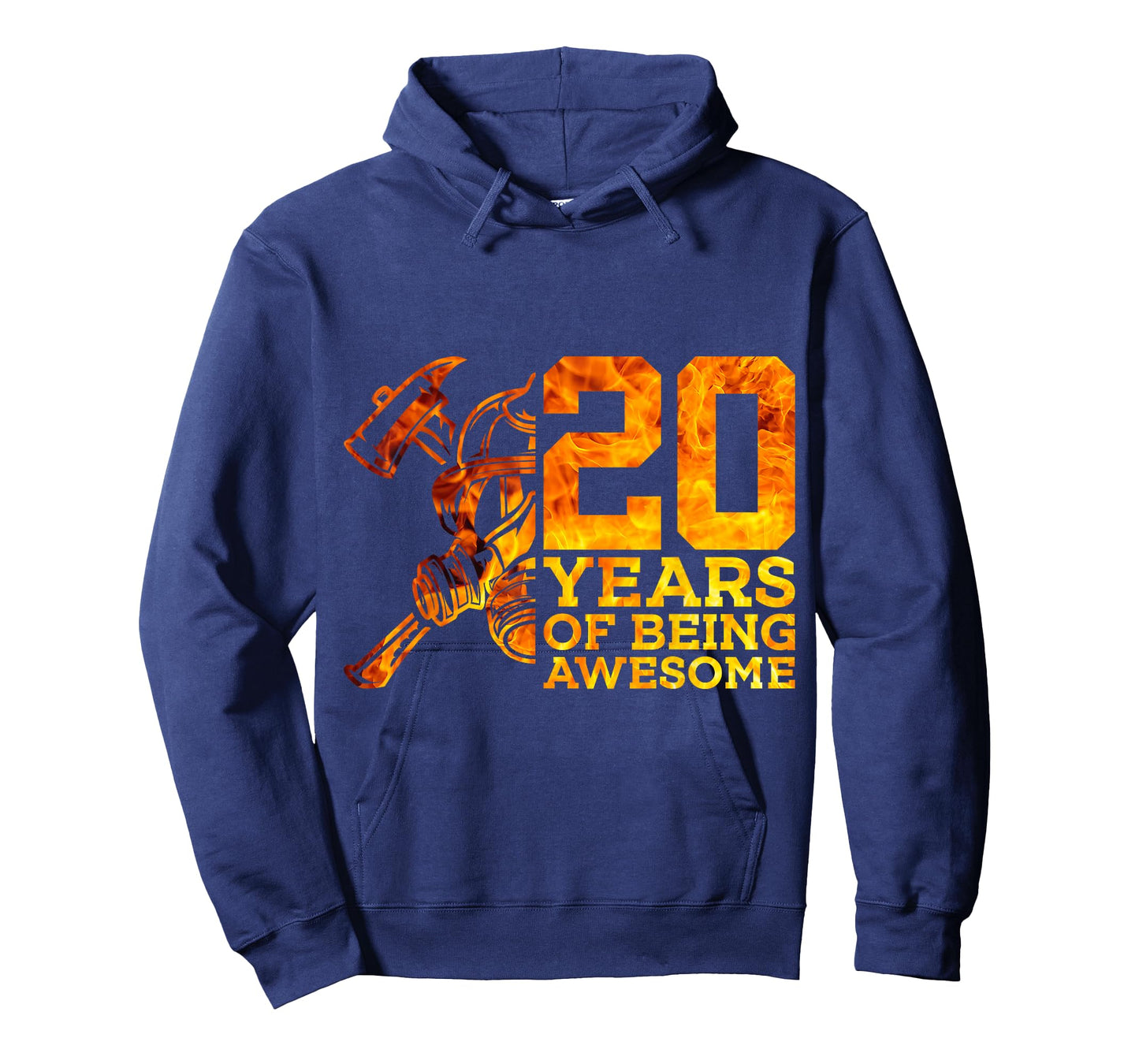 20 YEARS OF BEING AWESOME FIRE 20TH BIRTHDAY T-Shirt