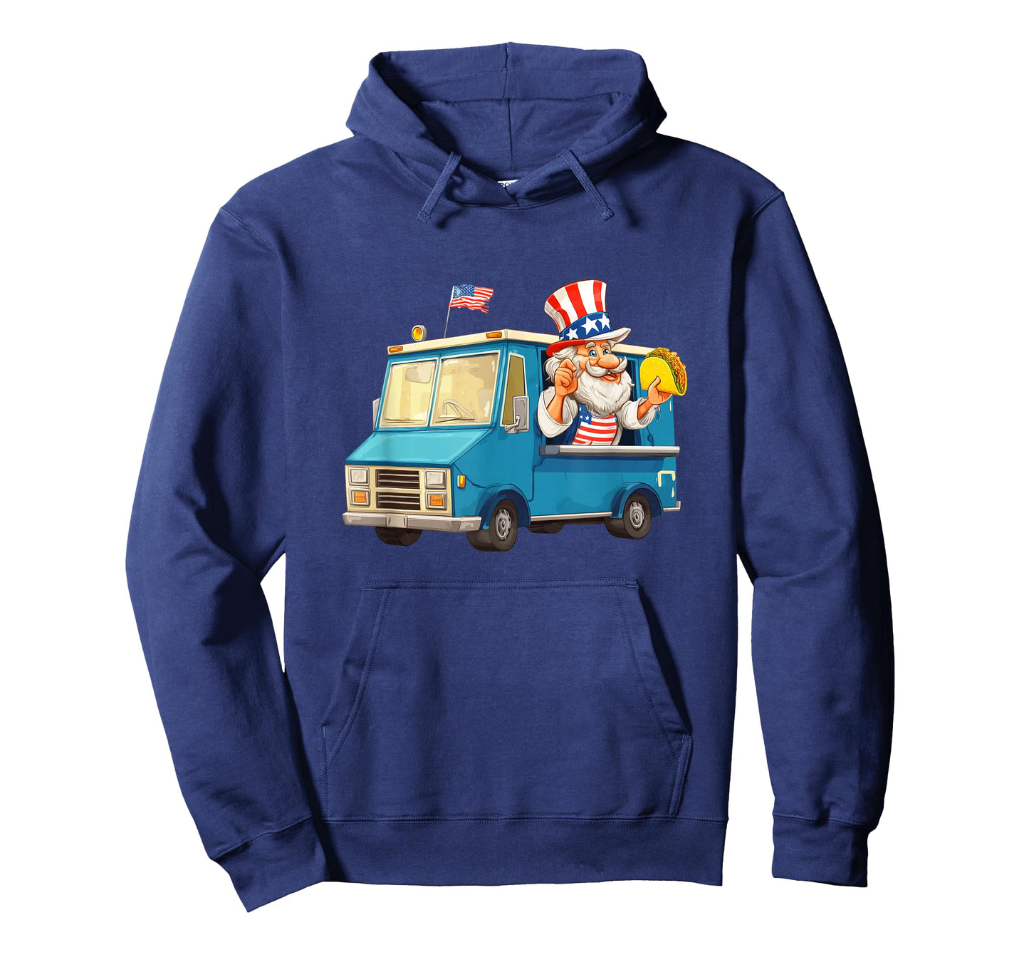 Amazing Patriotic Taco Food Truck Costume T-Shirt