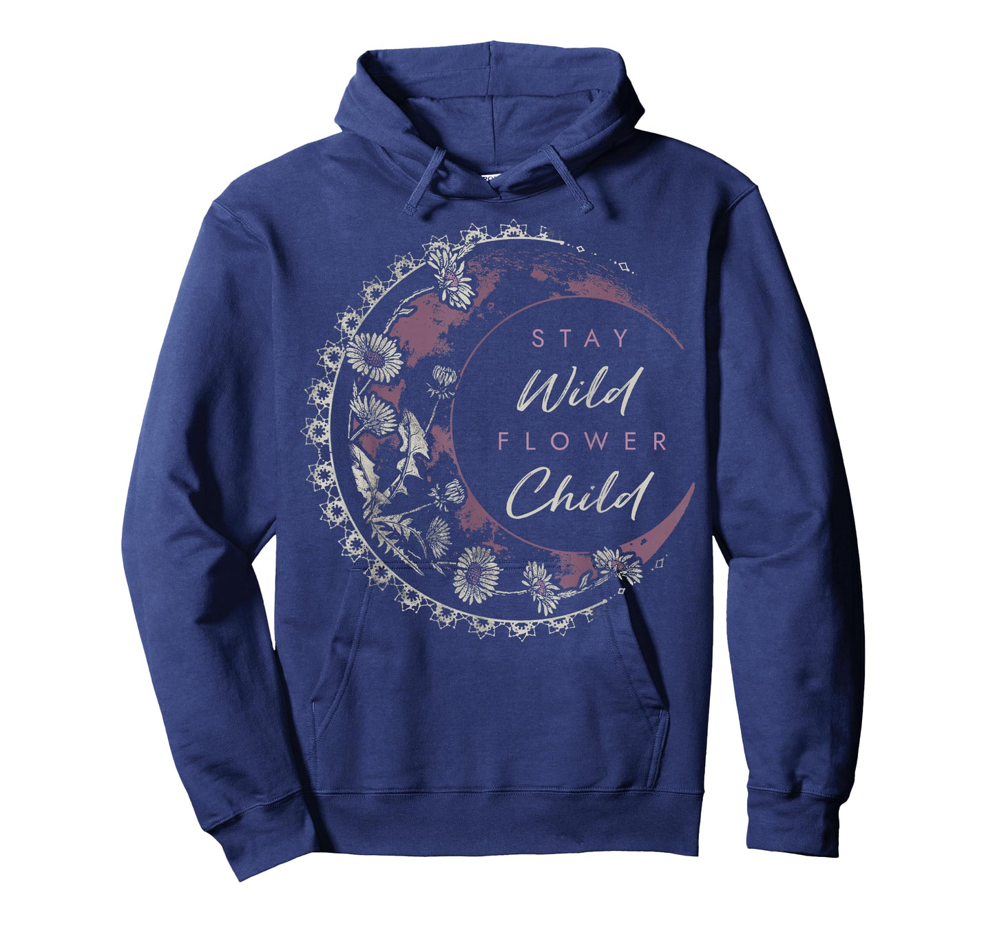 Stay Wild Flower Child Moon And Flowers T-Shirt