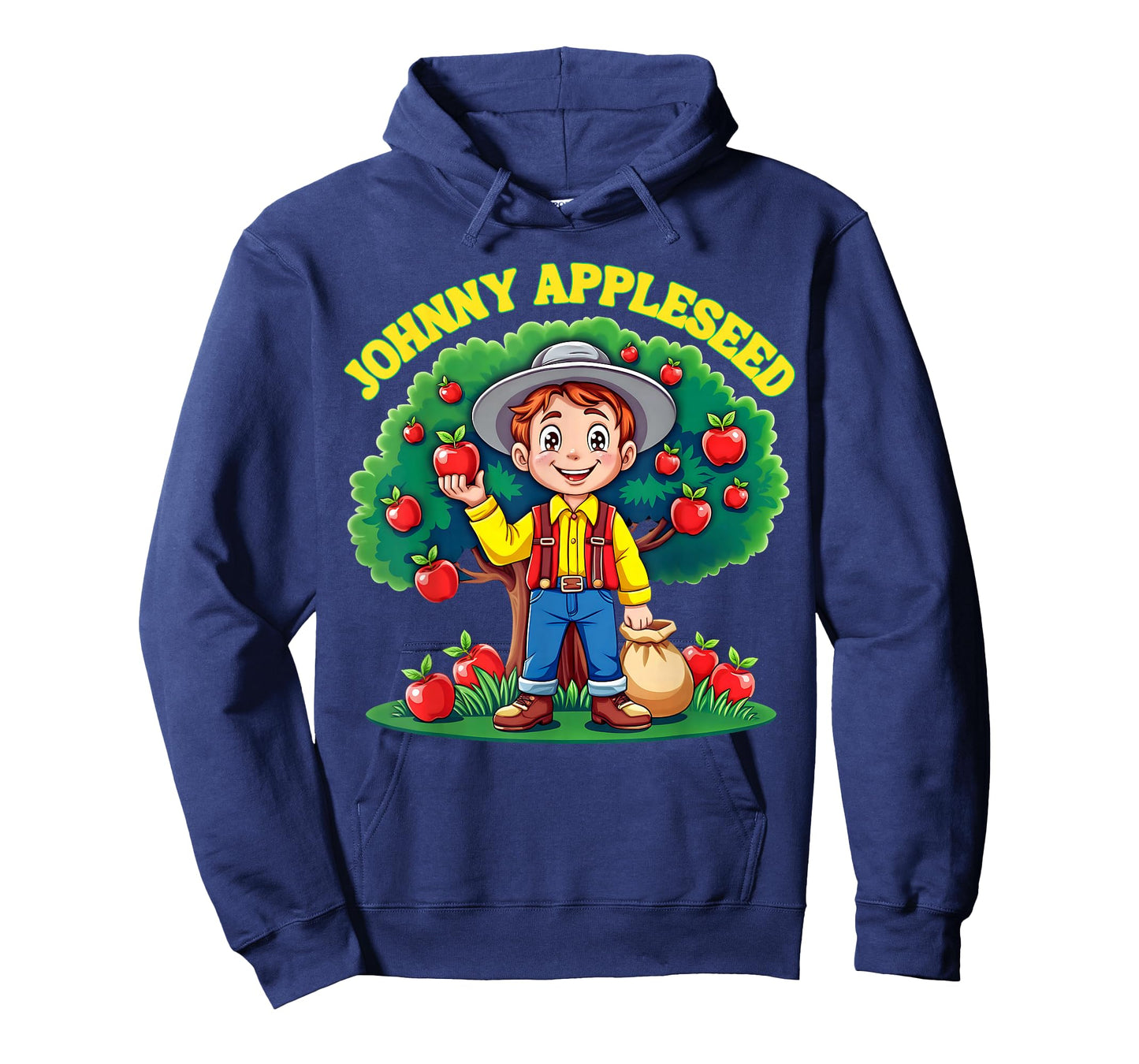 Johnny Appleseed Day September 26th Retro Tree T-Shirt