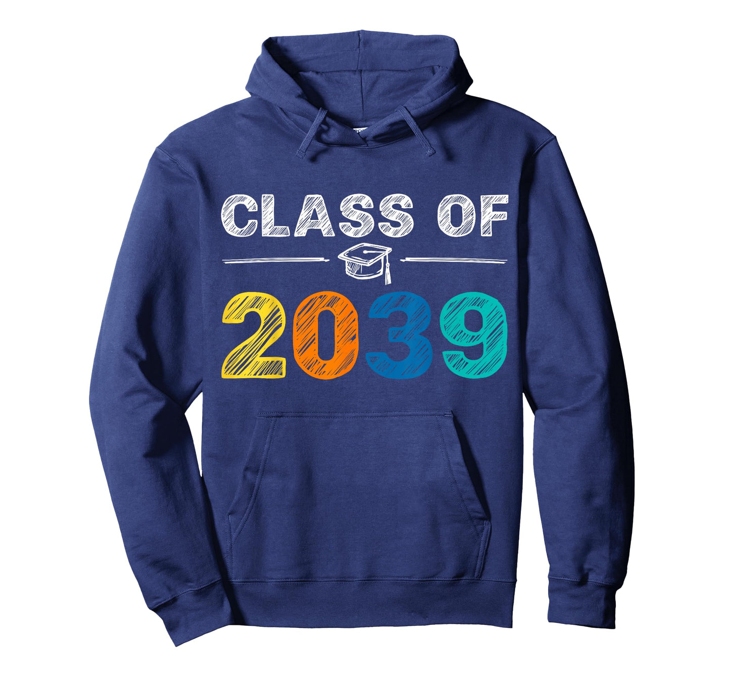 Class of 2039 Grow With Me First Day of School Graduation T-Shirt