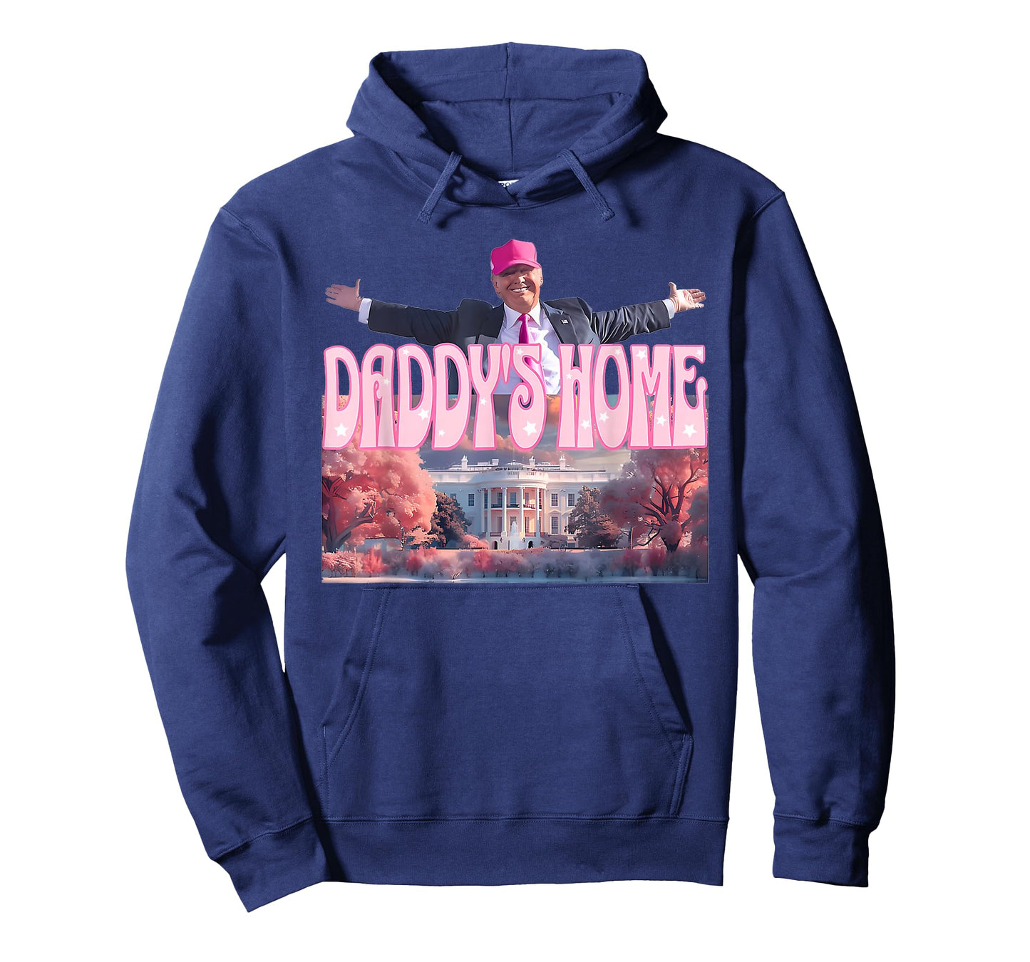 Funny Daddy's Home Trump Pink 2024 Take America Back 2024 T-Shirt