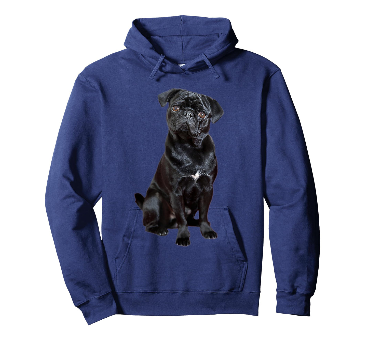 Black Pug Dog For Dog Mom Dad Funny Cute Black Pug T-Shirt