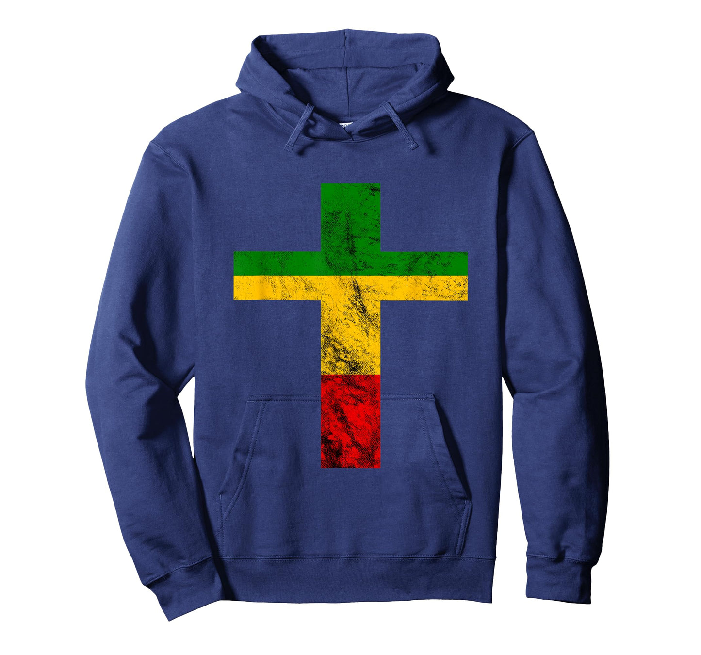 Rasta Reggae Jesus Cross Faith Rastafari Roots Reggae Lover T-Shirt