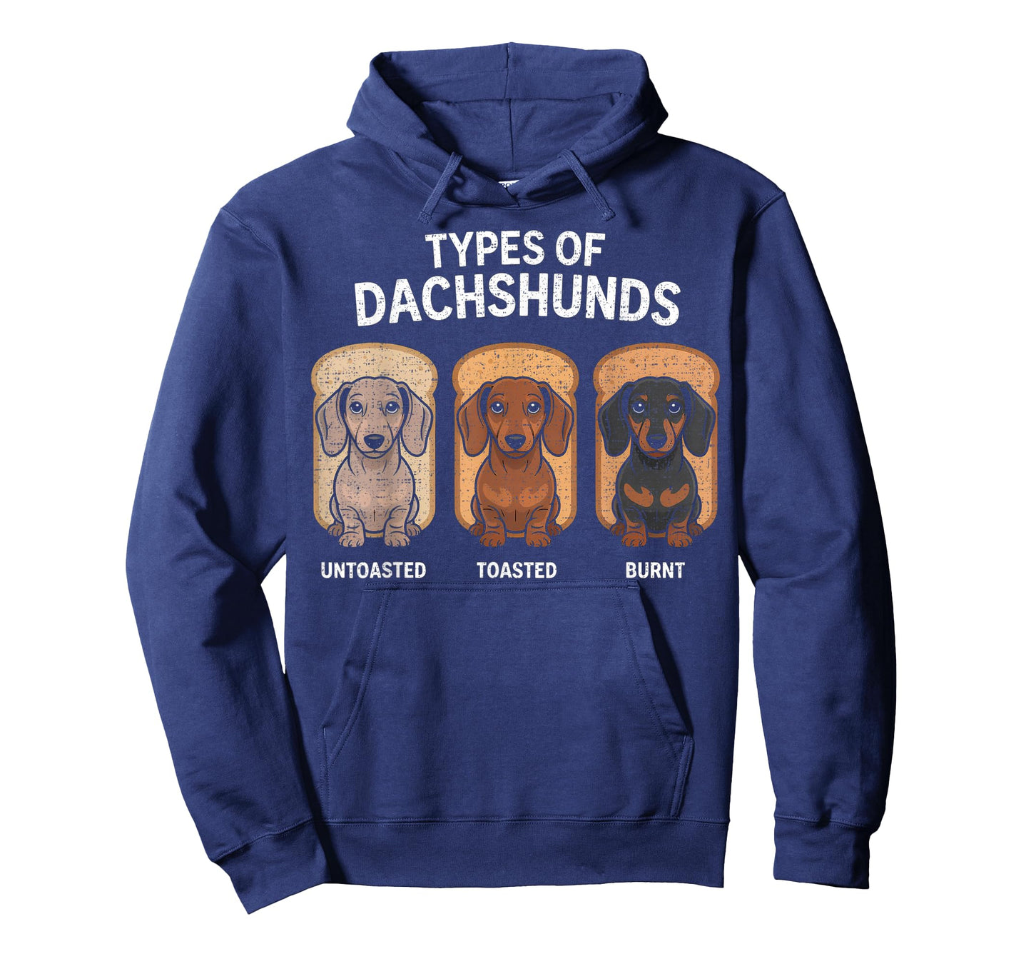 Types of Dachshund Funny Wiener Sausage Dog Lover T-Shirt