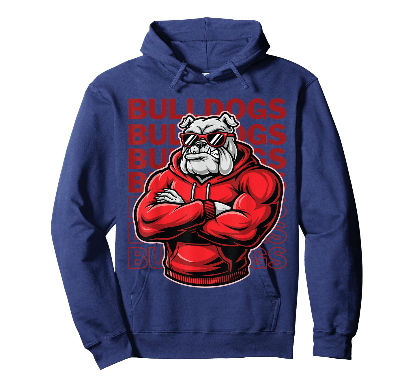 Bulldogs Tshirt Retro Bulldogs Gift for Men Women Boys Girls T-Shirt