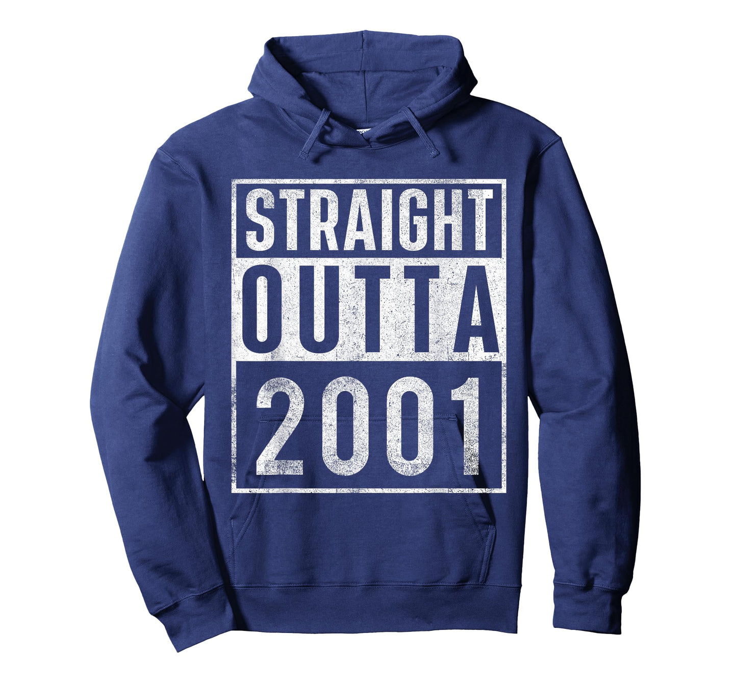 Straight Outta 2001 Year Of Birth Birthday T-Shirt