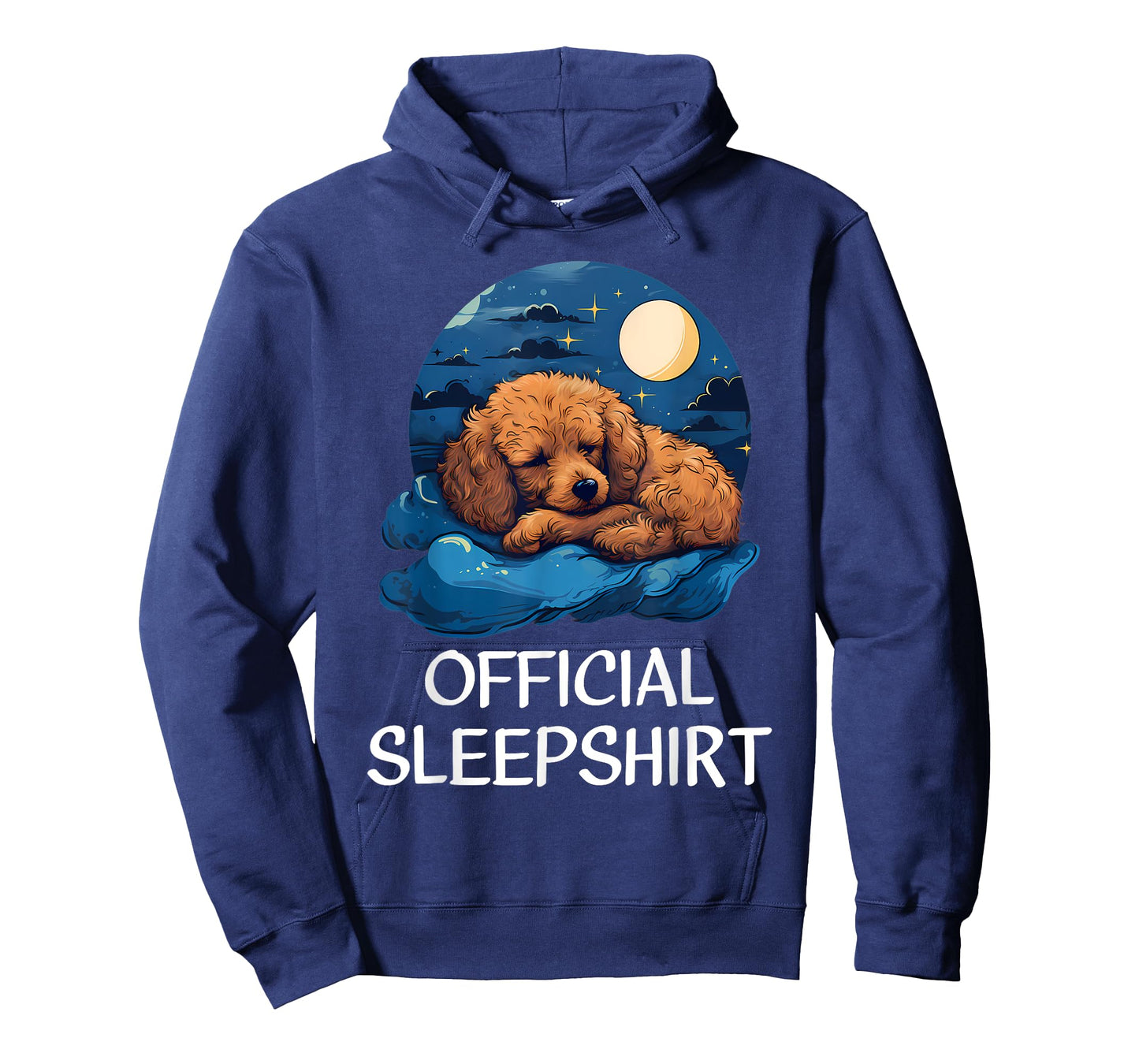 Official Sleepshirt Poodle Nightshirt Pajama for Him Her T-Shirt