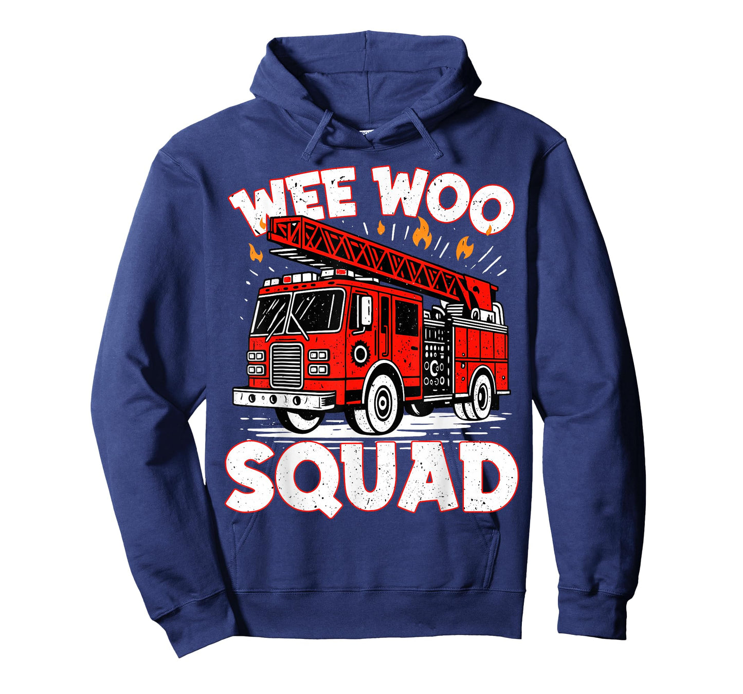 Wee Woo Squad Funny Firefighter Fire Truck Fireman Men Women T-Shirt