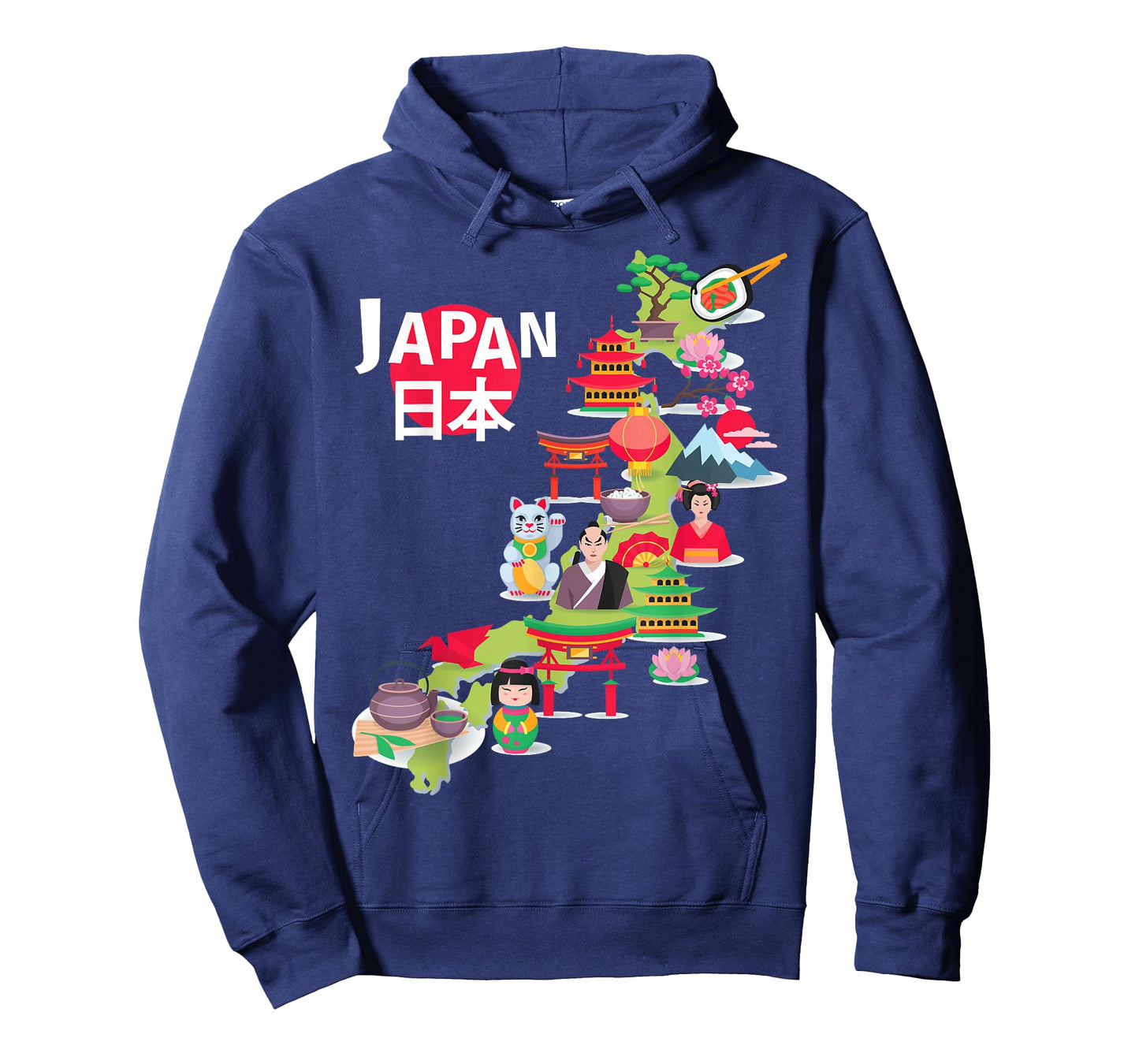Japanese Flag Travel Map Japanese Pride Okinawa Tokyo Love T-Shirt