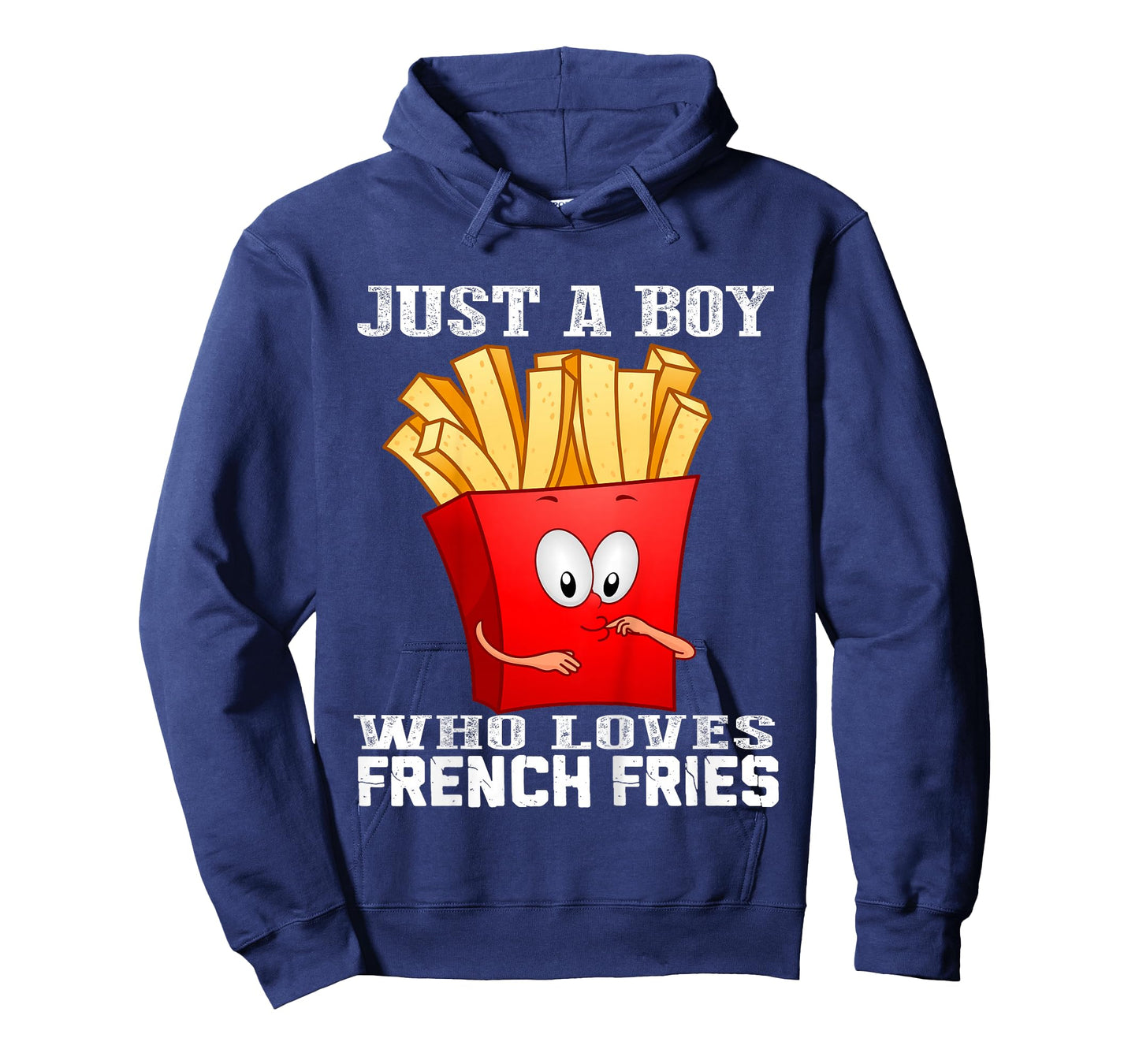 Kids Cute Just A Boy Who Loves French Fries Boys Kids Toddler T-Shirt