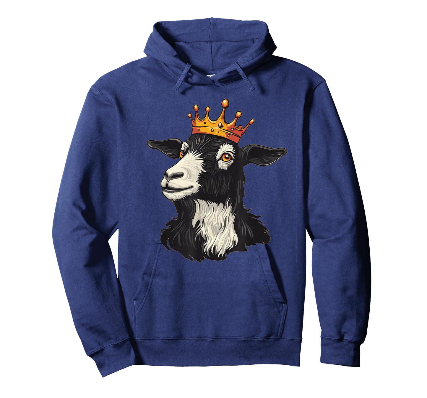 Funny King Goat with Crown Costume T-Shirt