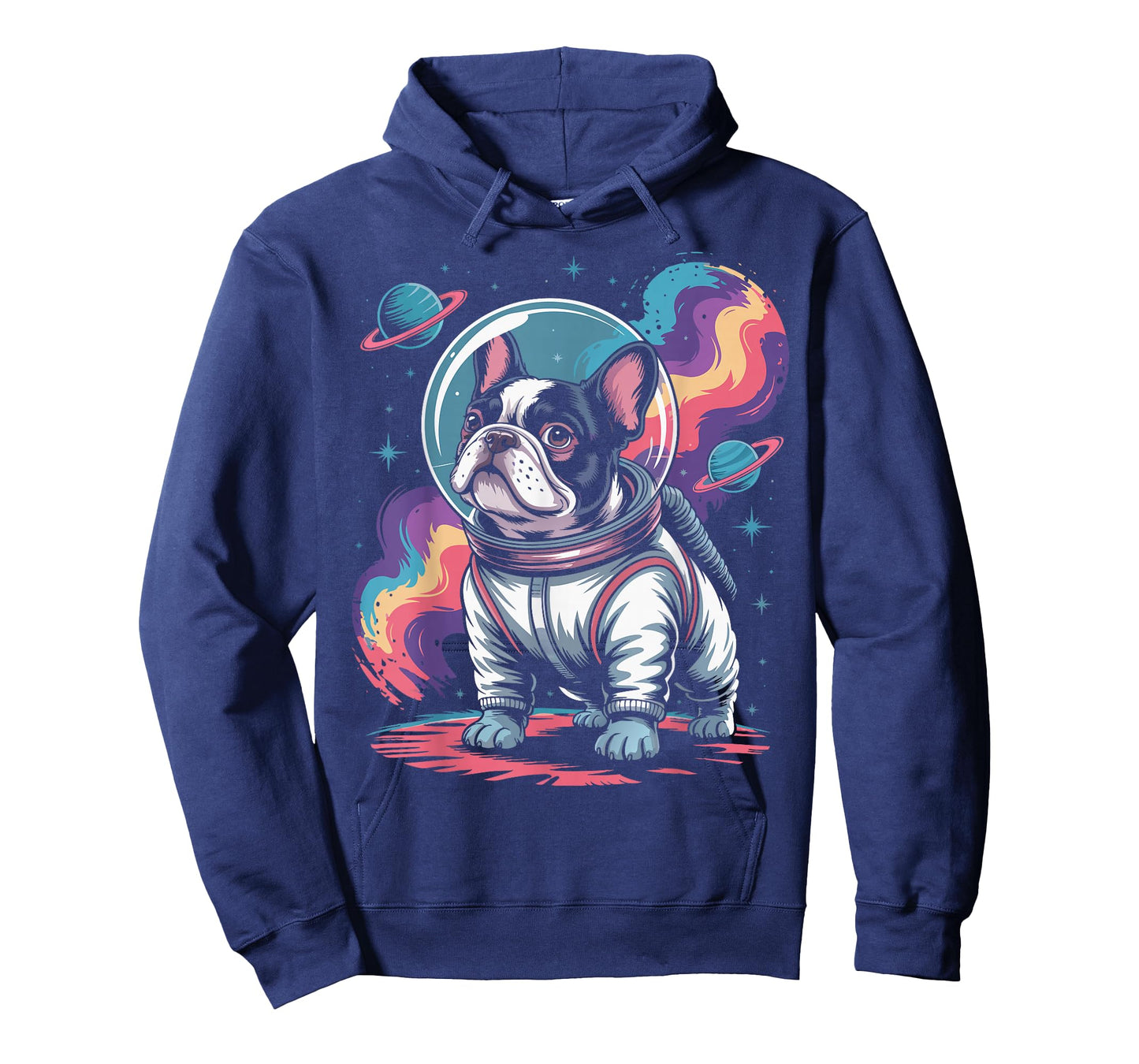 Space French Bulldog Astronaut French Bulldog T-Shirt