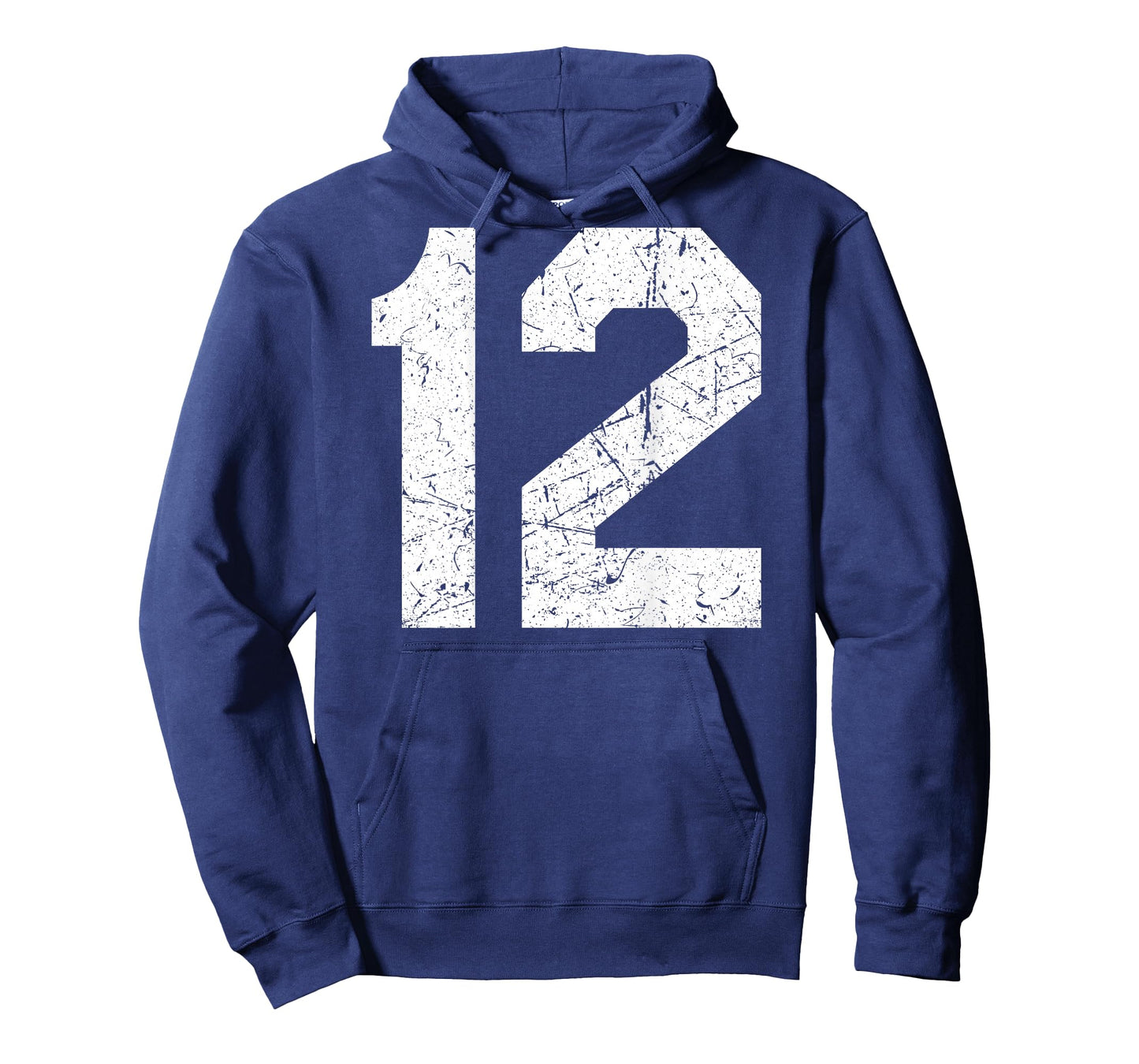 Jersey Uniform Number #12 Athletic, 12th Birthday T-Shirt