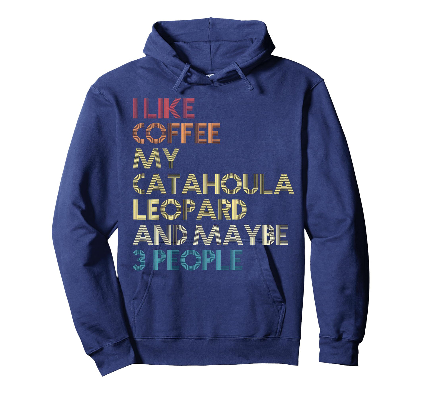 Catahoula Leopard Dog Owner Coffee Lovers Vintage Retro T-Shirt