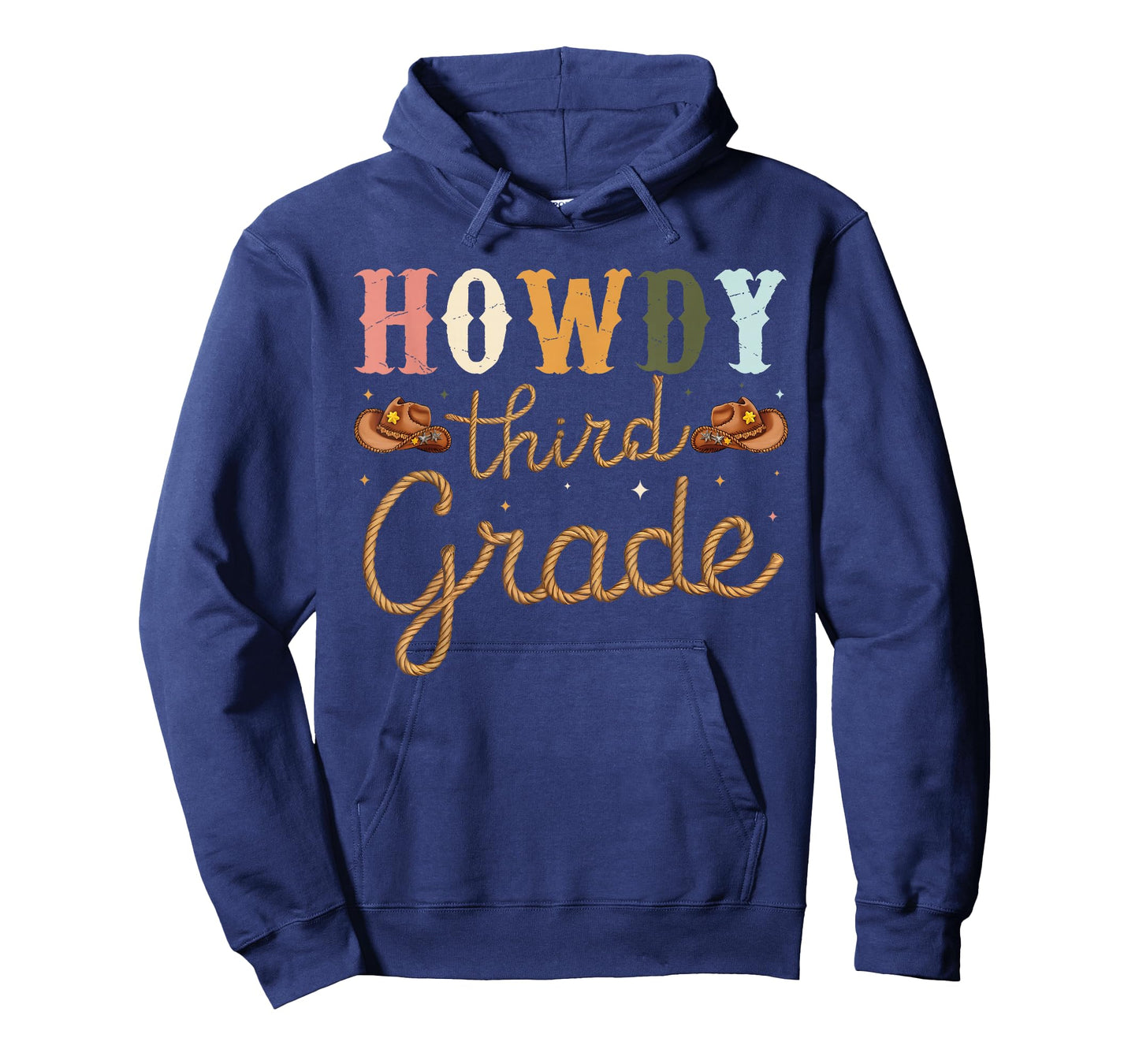 3rd Grade Teacher Rodeo Country Western Howdy Third Grade T-Shirt