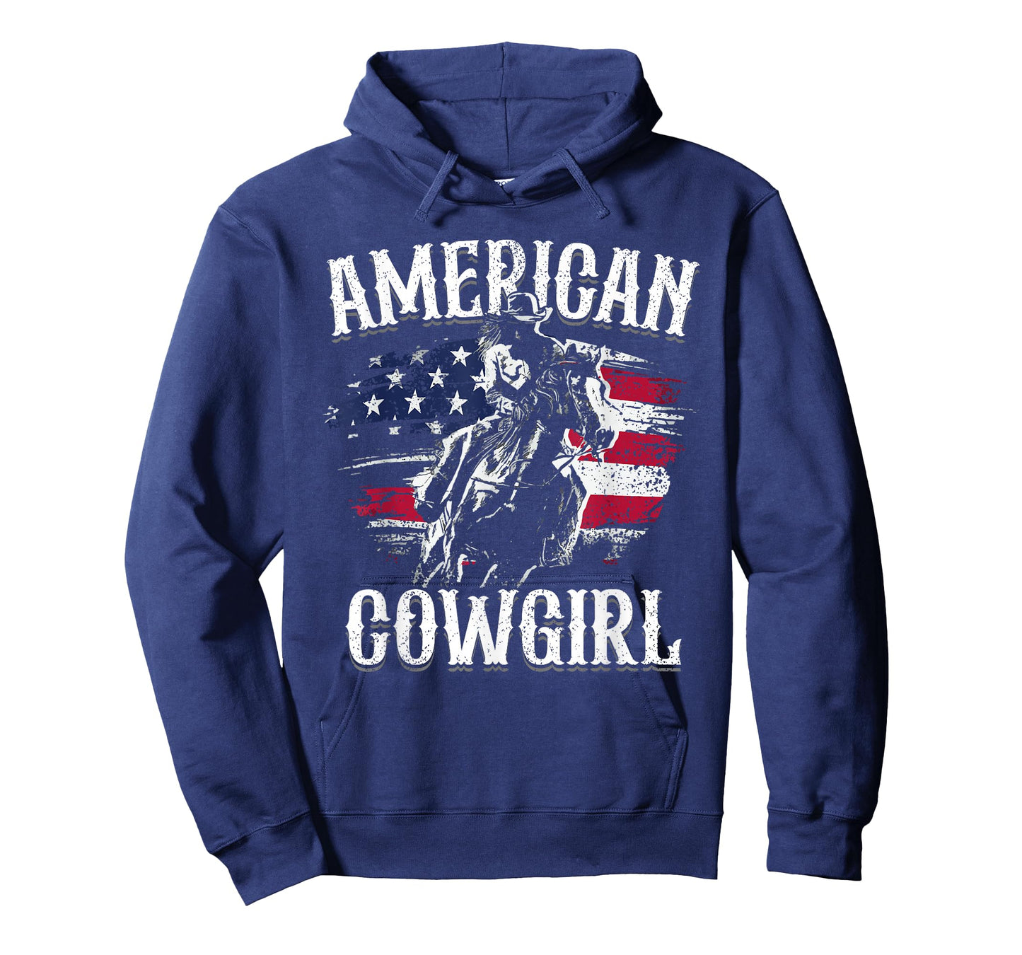 American Cowgirl Rodeo Barrel Racing Horse Riding Girl Gift T-Shirt