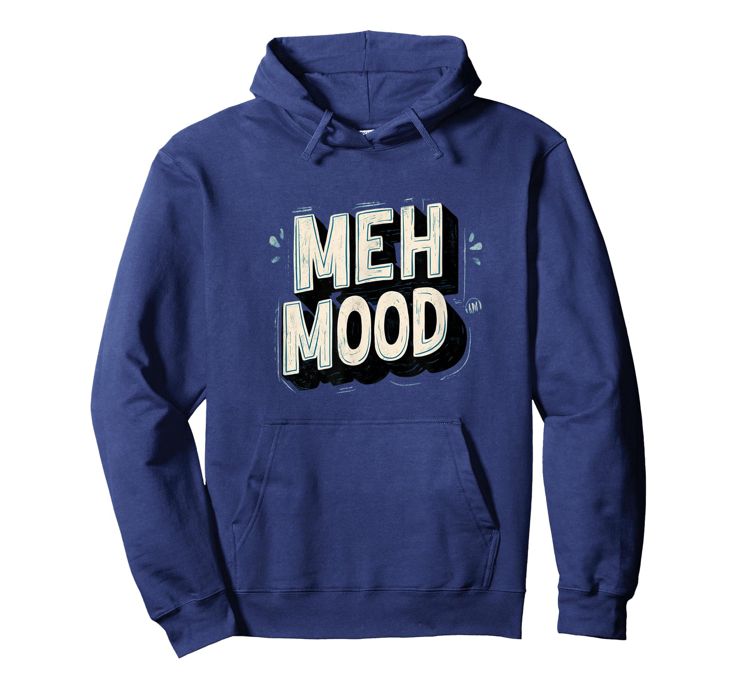 Funny Meh Mood Emblem for Boys and Girls T-Shirt