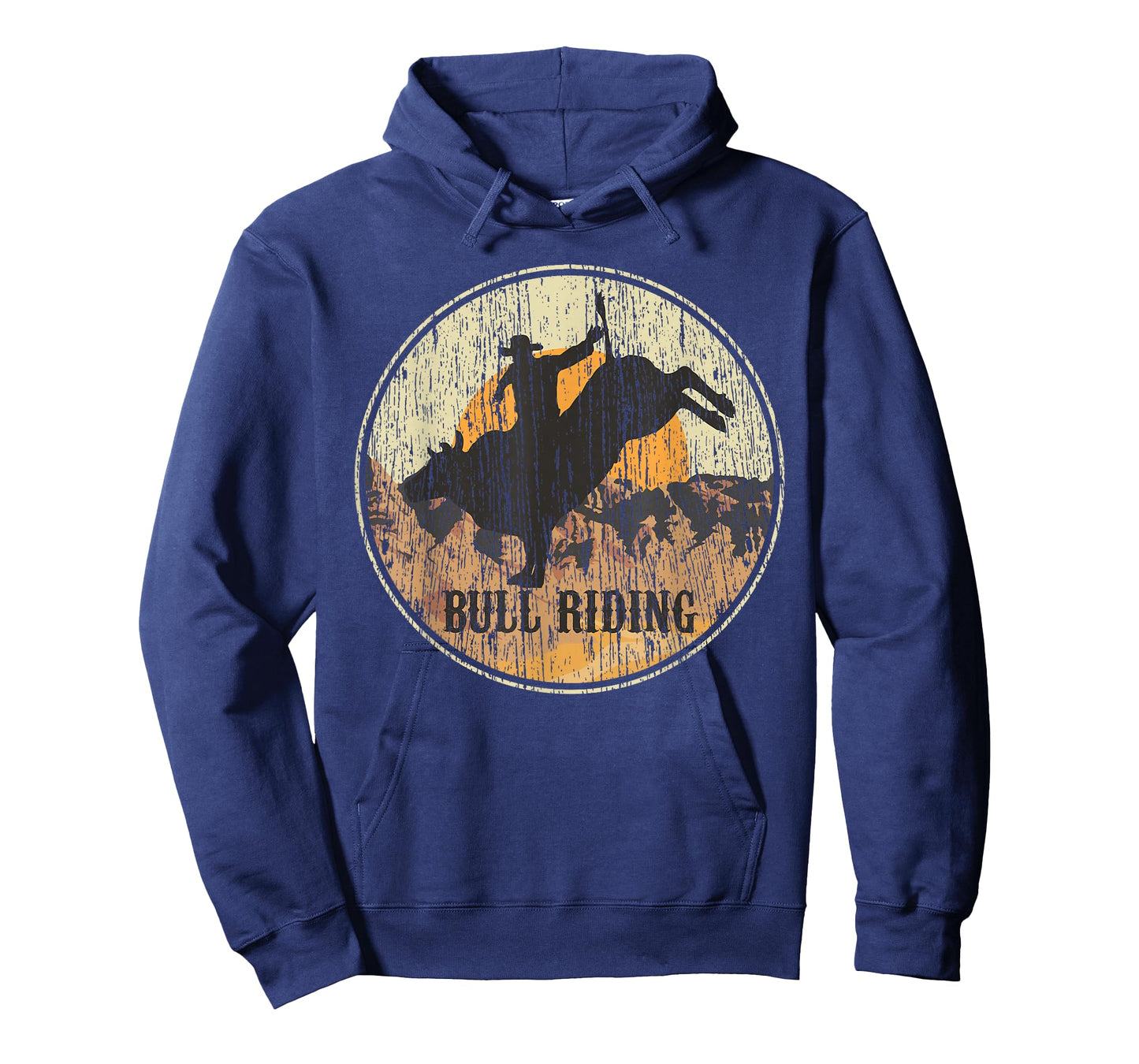 BullRiding Rodeo Western Country Gift Cowboy Vintage T-Shirt