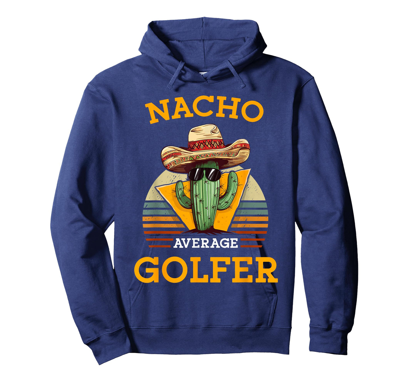 Nacho Average Golfer Funny Mexican Golf Player Cinco De Mayo T-Shirt