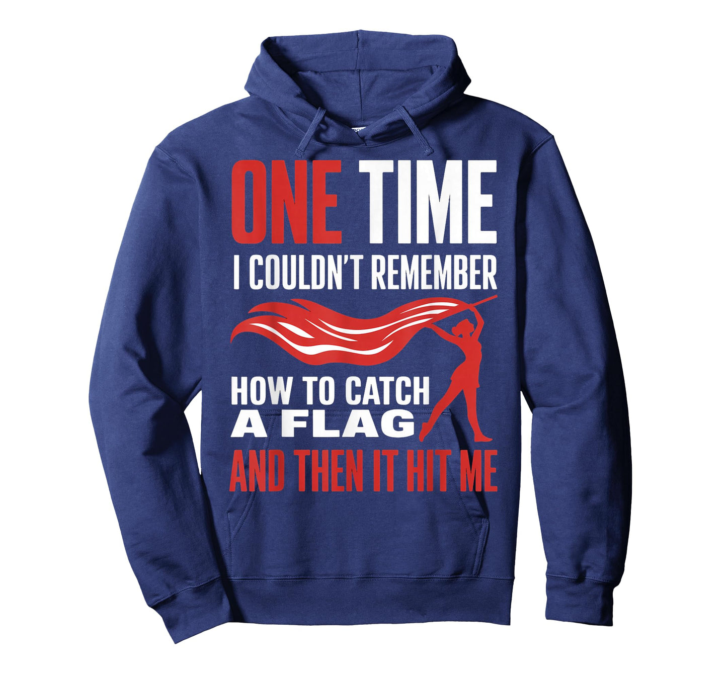 How To Catch A Flag Marching Band Flag Twirling Colorguard T-Shirt