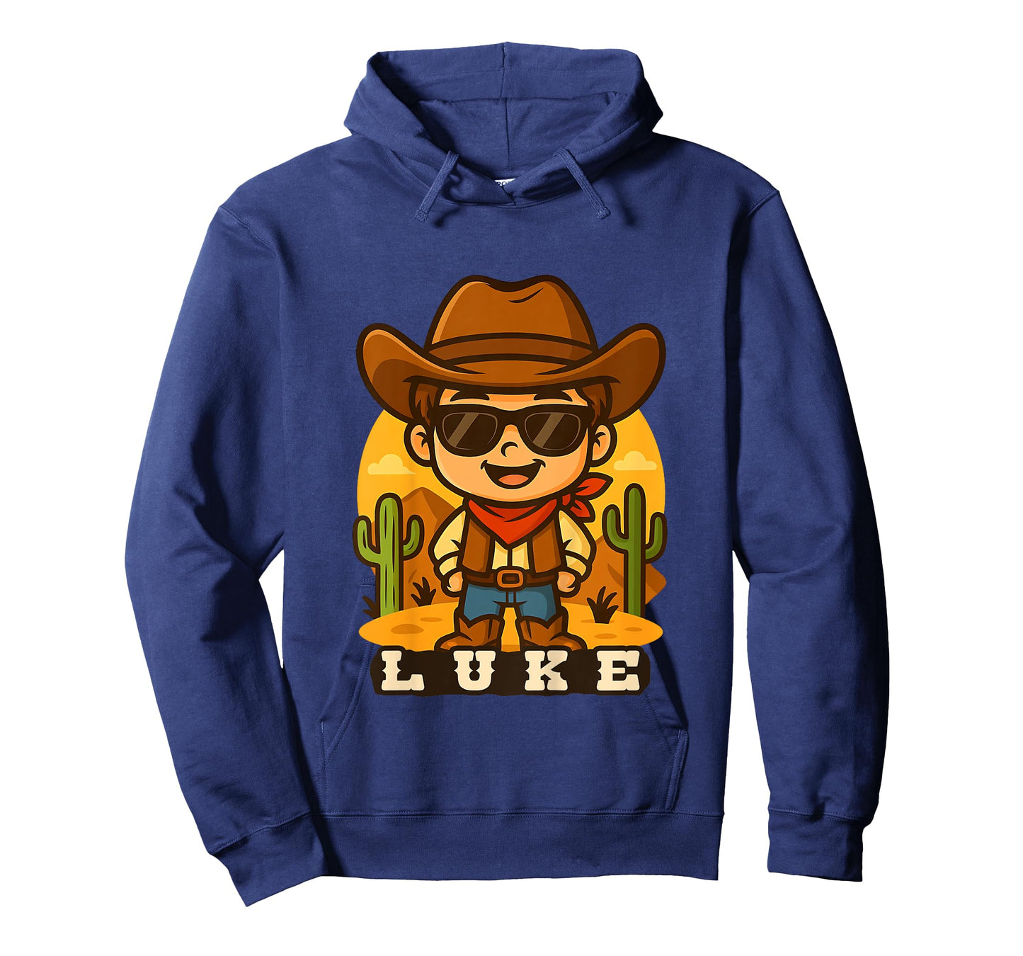 Kids Luke Cowboy for boys Rodeo Country Western Party Theme T-Shirt