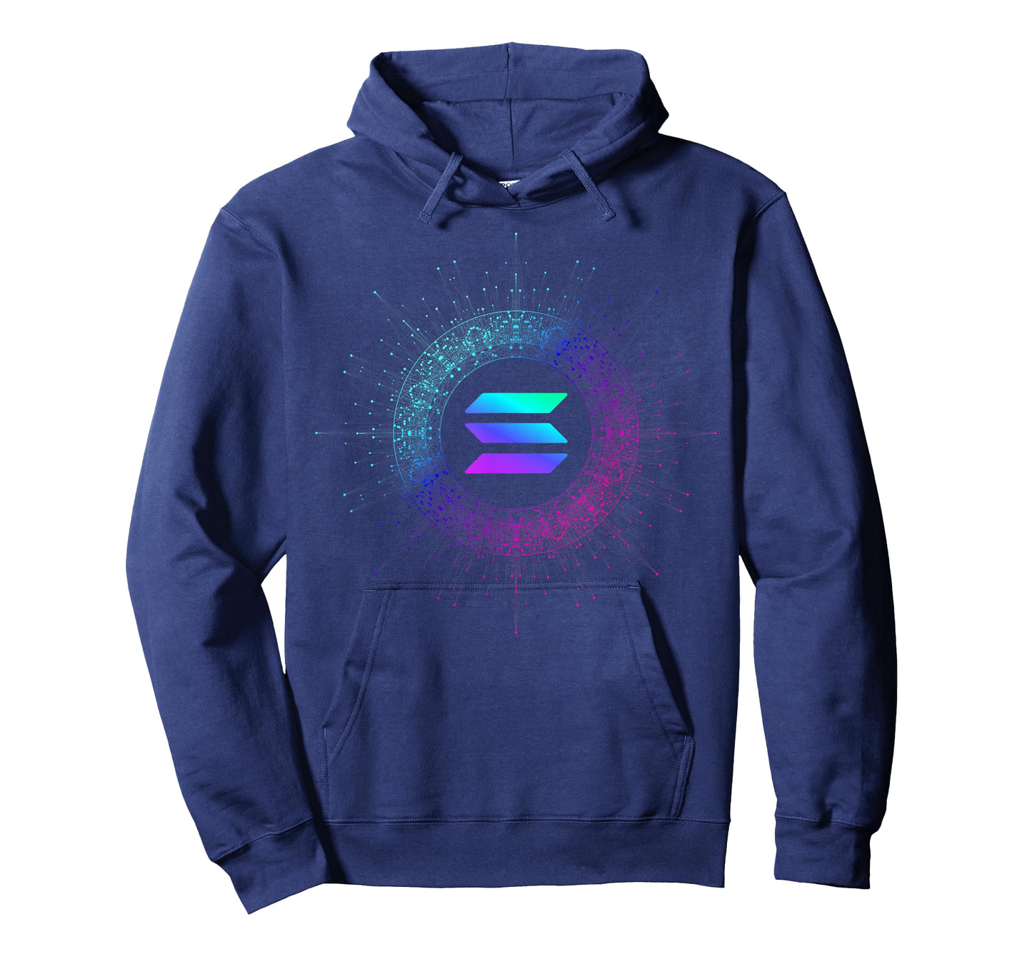 Abstract Solana SOL Logo Blockchain Coin | Colorful Solana T-Shirt