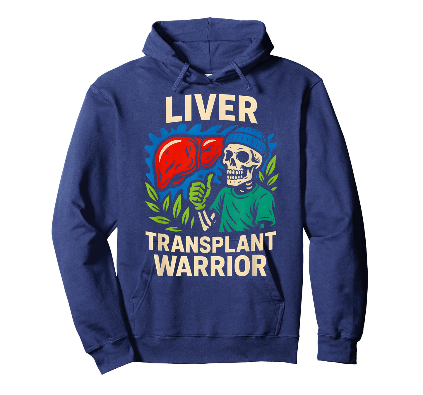 Liver Transplant Warrior Cool Mens Surgery Recovery T-Shirt